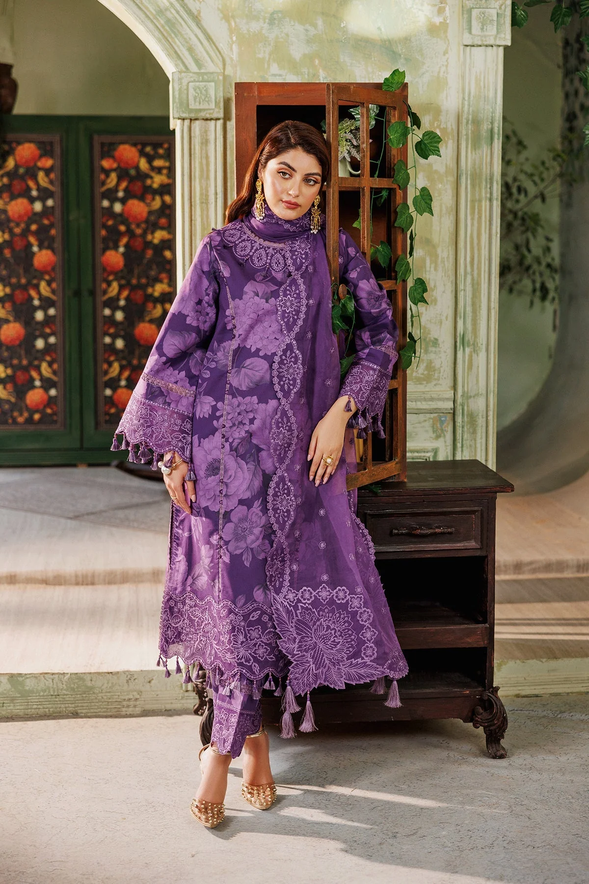 Alizeh Maahi Lawn – AF-EPL-7018-Zauq - Image 3