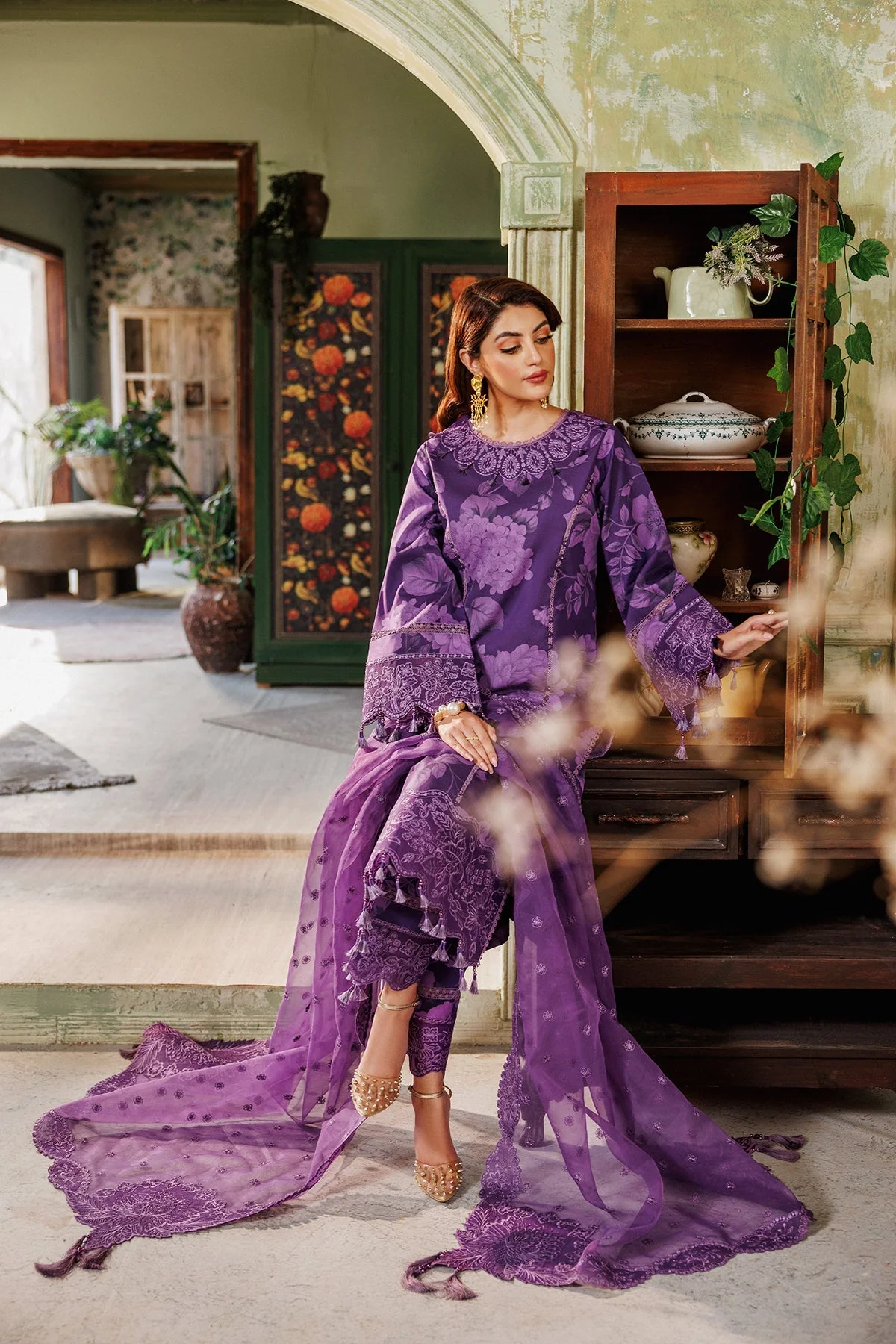 Alizeh Maahi Lawn – AF-EPL-7018-Zauq - Image 8