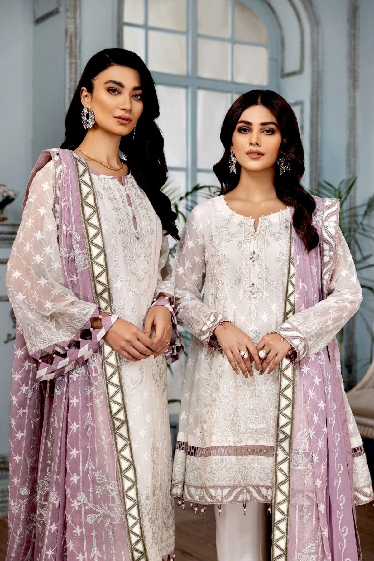 Alizeh Mah-e-Ru Festive Embroidered Chiffon Collection '21 – Mahlaqa - Image 3