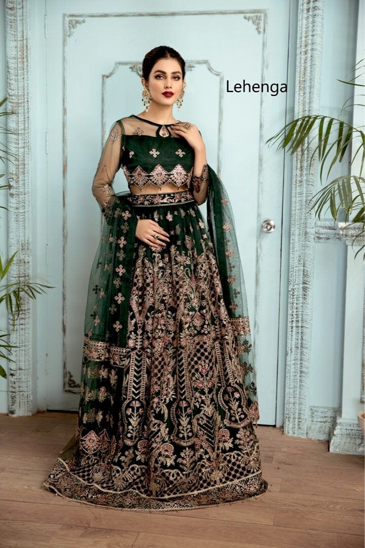 Alizeh Mah-e-Ru Festive Embroidered Chiffon Collection '21 – Raqs - Image 3