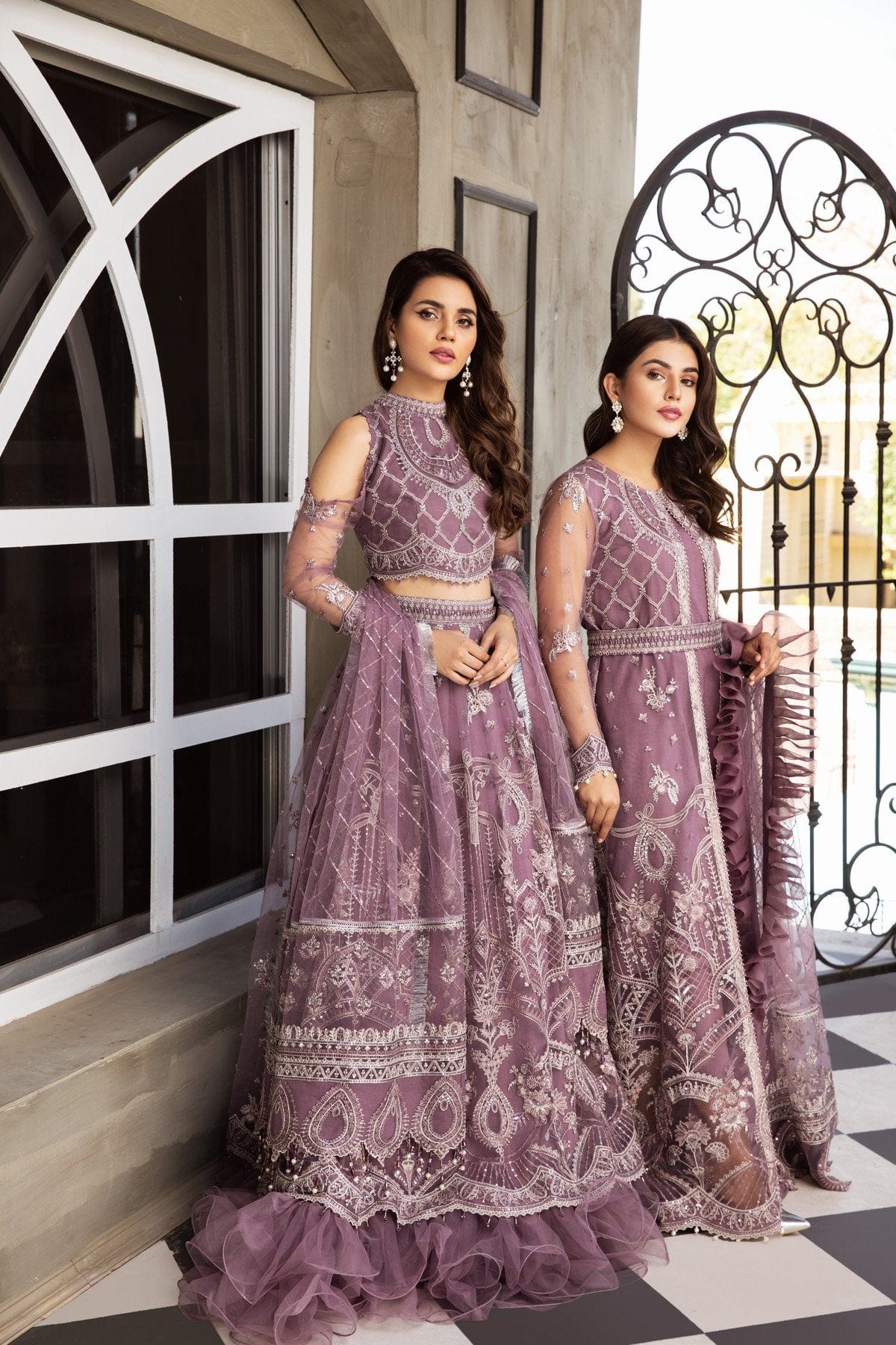 Alizeh Mahyar Embroidered Chiffon Festive Edition – Mehrabi - Image 2
