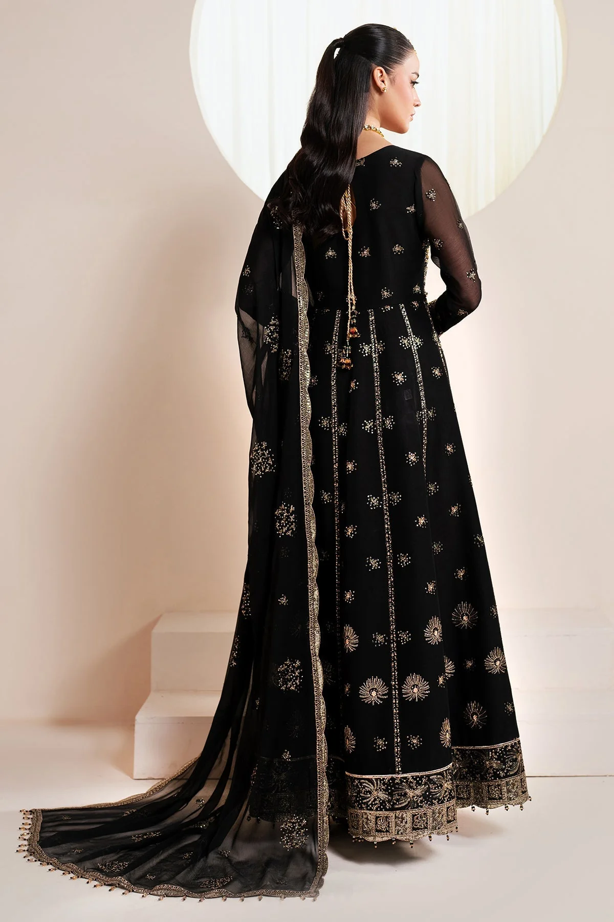 Alizeh Reena Handcrafted Edit Formals – AF-HM-4030-Noir - Image 5
