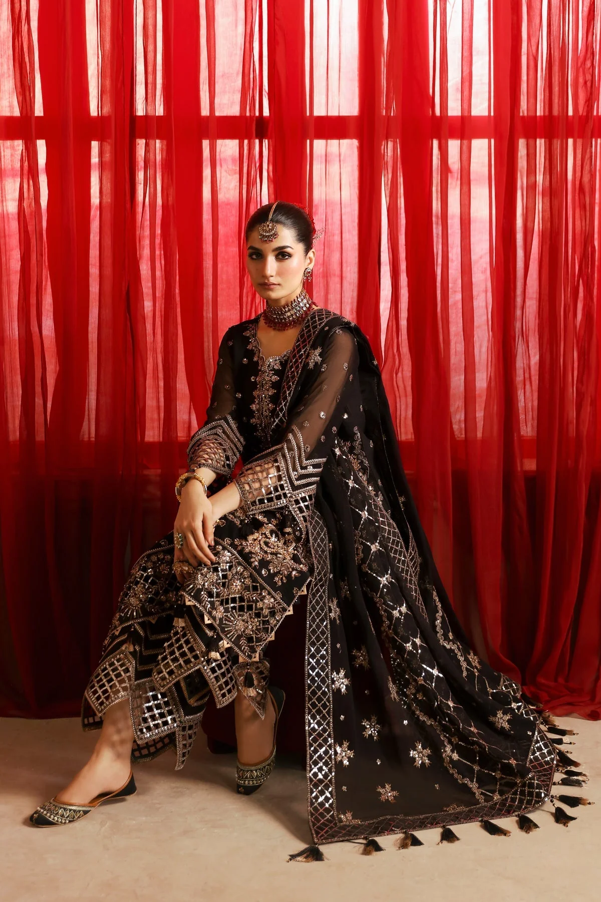 Alizeh Reena Handcrafted Wedding Edit Formals – AF-HM-4026-Naina - Image 6