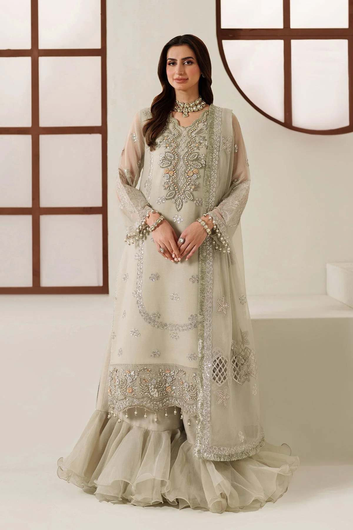 Alizeh Reena Handmade Harmony Luxury Chiffon Formals – AF-HM-4048-Nashmia