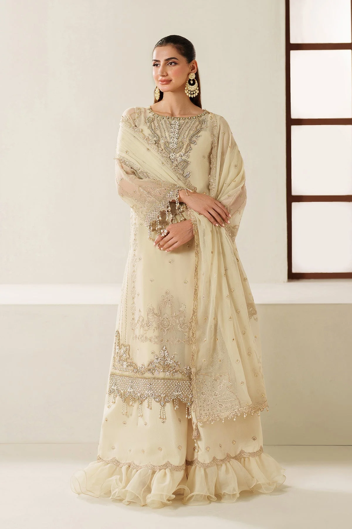 Alizeh Reena Handmade Harmony Luxury Chiffon Formals – AF-HM-4052-Parnoor - Image 7