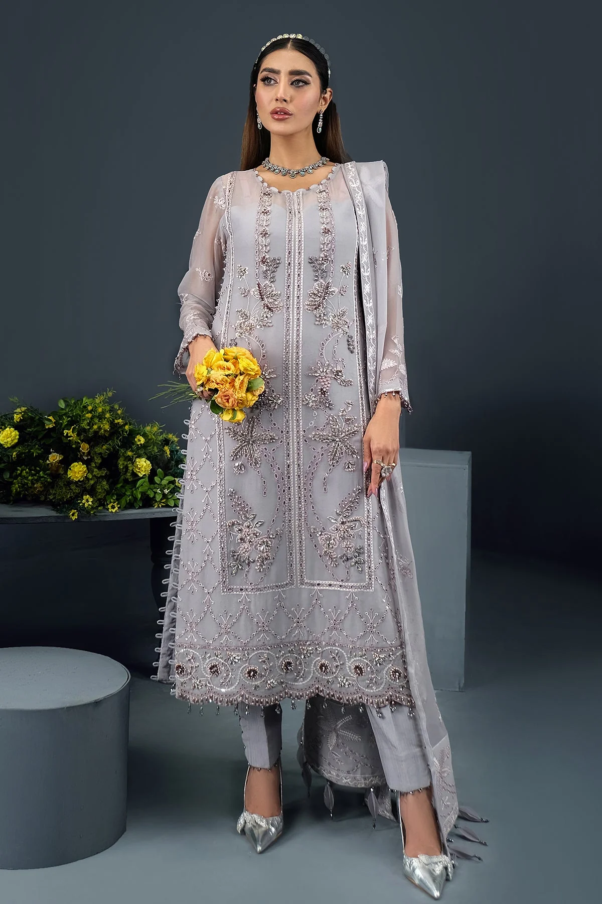 Alizeh Reena Luxury Chiffon Formals – Asra-Reena-V01D01 - Image 3
