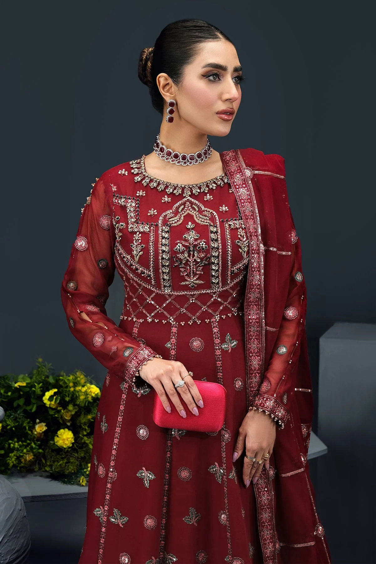 Alizeh Reena Luxury Chiffon Formals – Aylin-Reena-V01D02 - Image 3