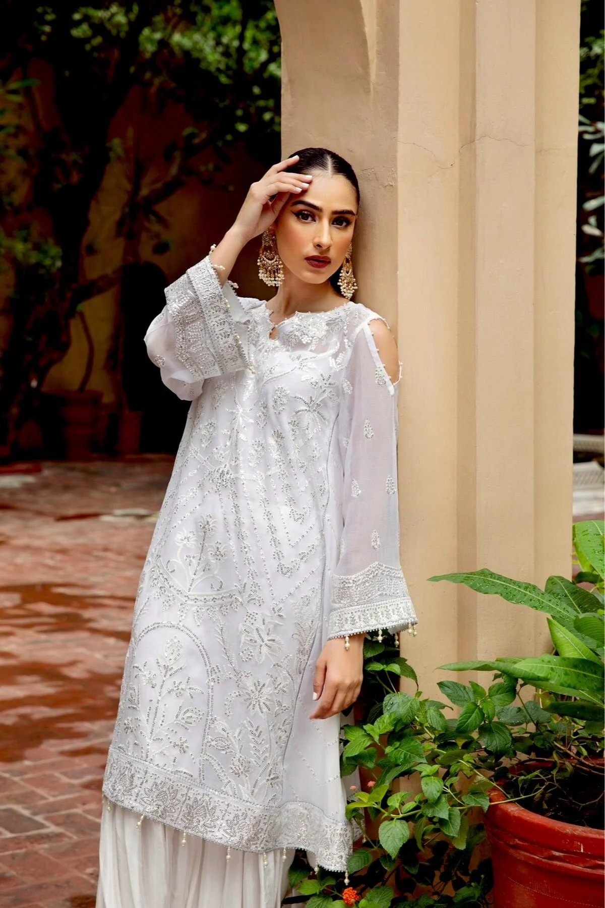 Alizeh Shahtaj Festive Embroidered Chiffon Collection '21 – Shahnoor - Image 6