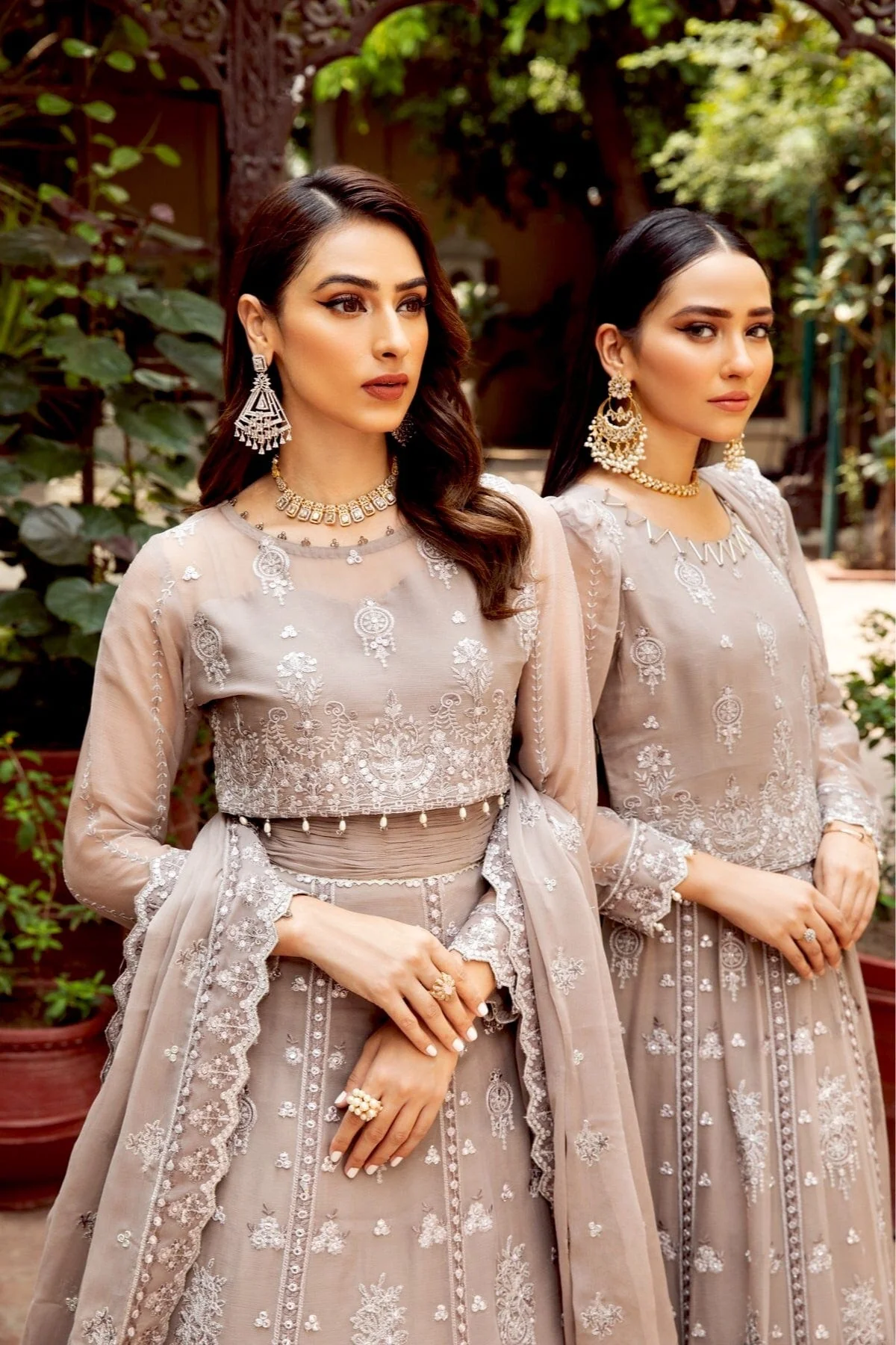Alizeh Shahtaj Festive Embroidered Chiffon Collection '21 – Zercon - Image 5
