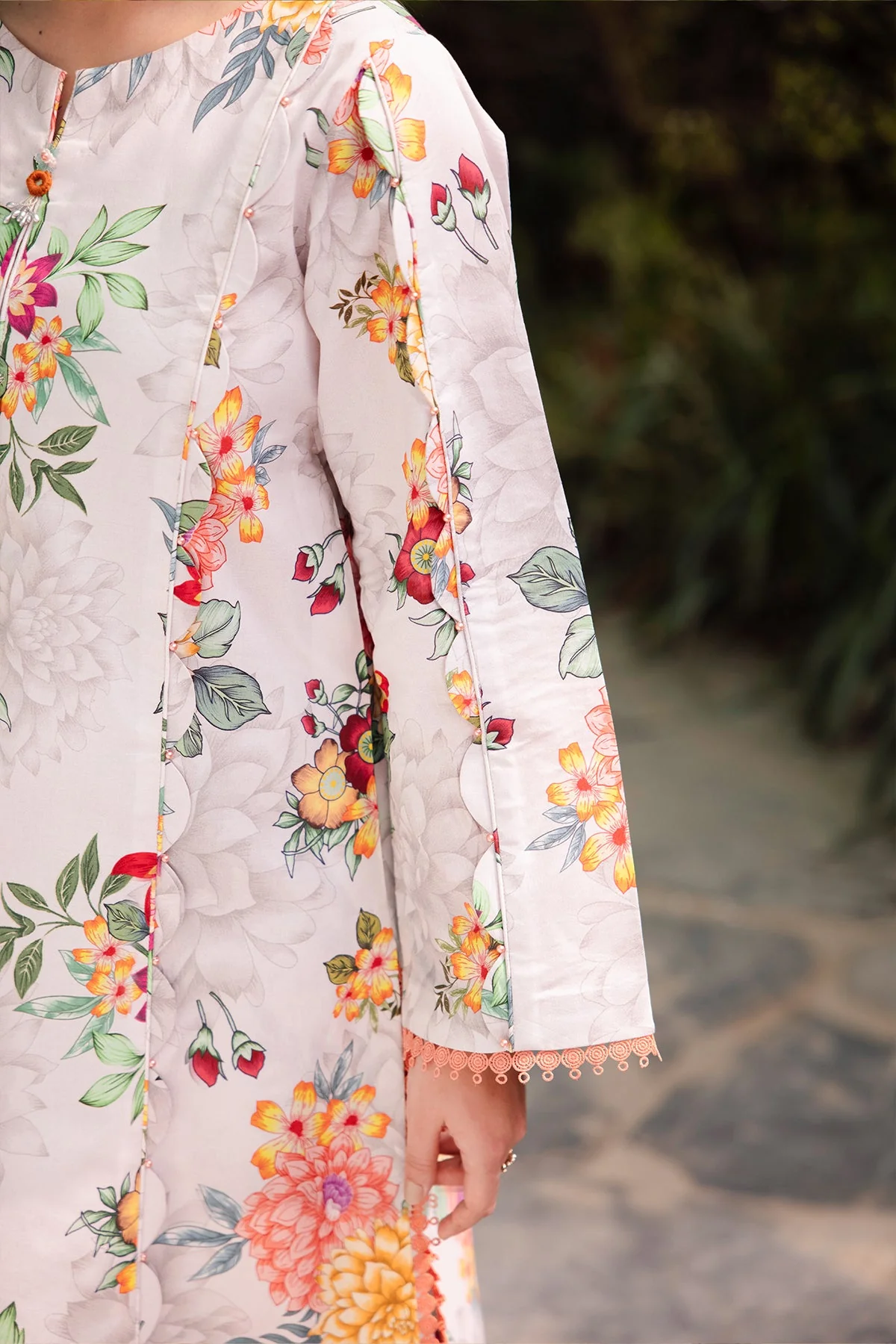 Alizeh Sheen Lawn Prints – AF-PL-6022-Orchid - Image 7