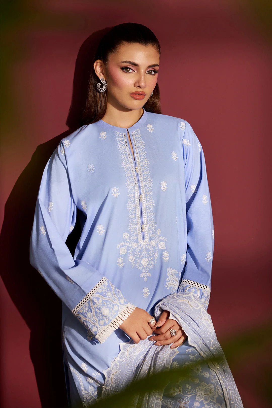 Alizeh Summer Lawn – AF-EL-7059-Cosmic - Image 7