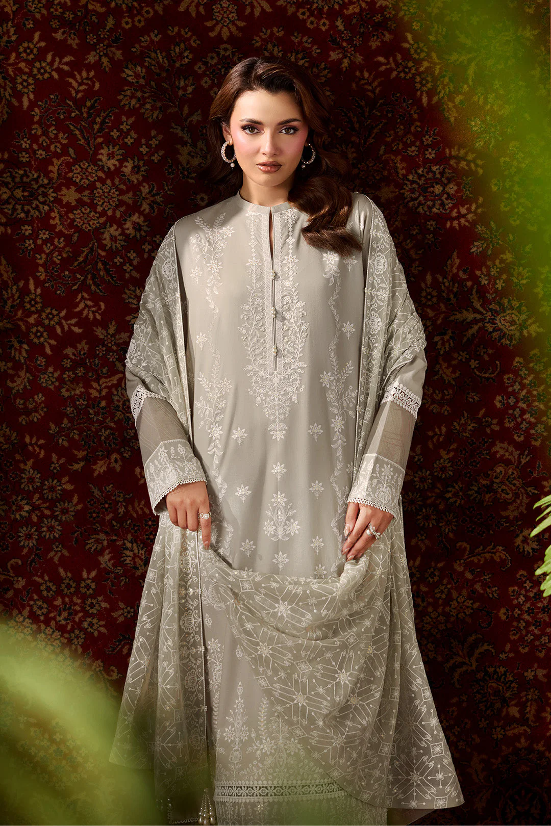 Alizeh Summer Lawn – AF-EL-7060-Slate - Image 6