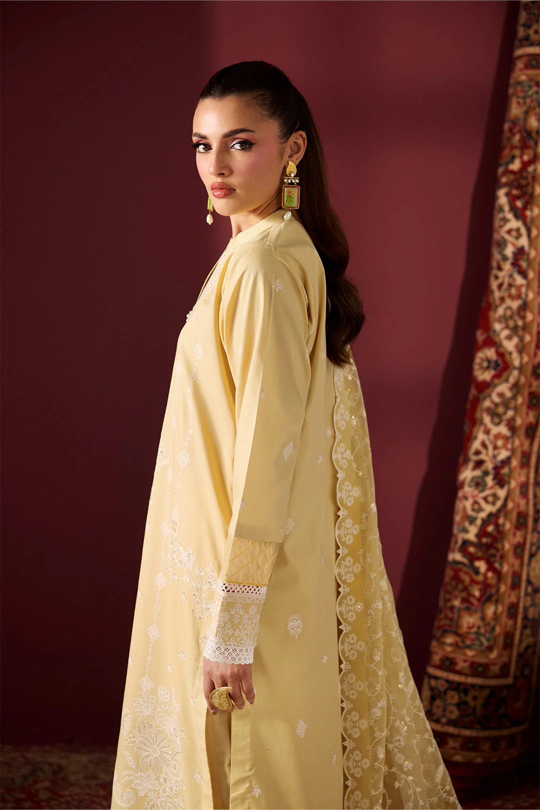 Alizeh Summer Lawn – AF-EL-7061-Mellow - Image 5