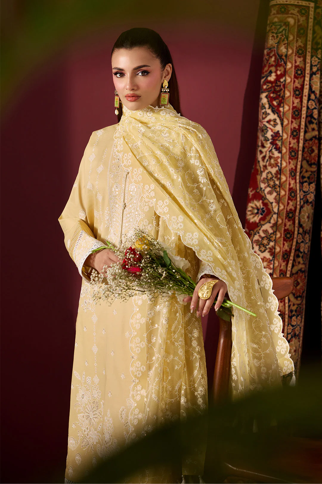 Alizeh Summer Lawn – AF-EL-7061-Mellow - Image 7