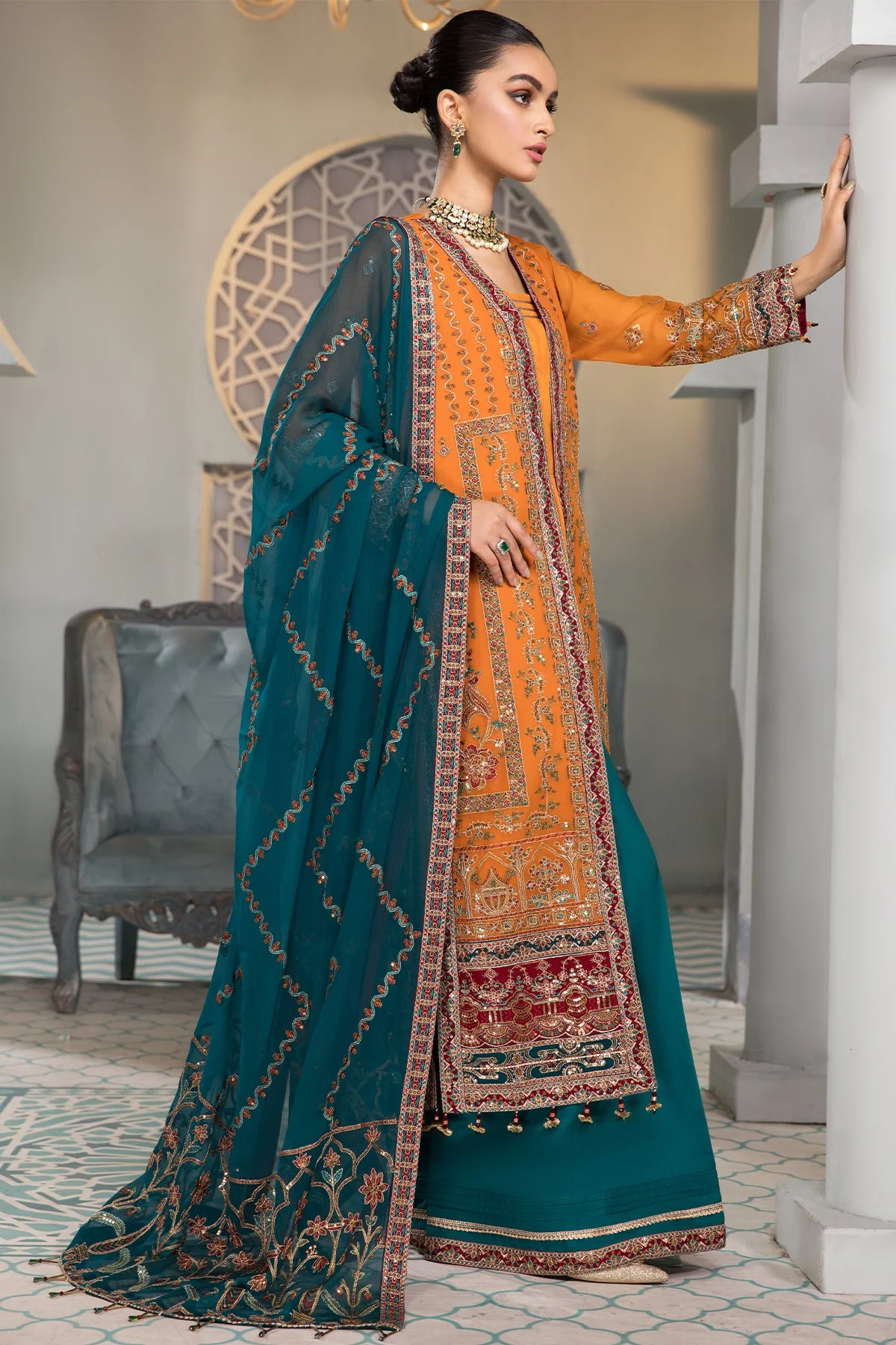 Alizeh Vasl-e-Miras Luxury Festive Formal Collection – Raag - Image 7