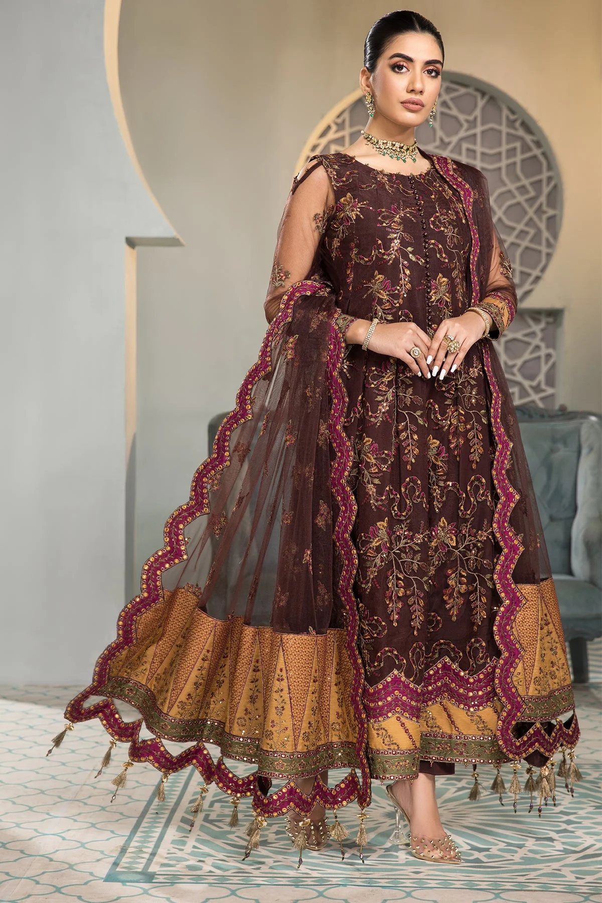 Alizeh Vasl-e-Miras Luxury Festive Formal Collection – Rajwari - Image 13