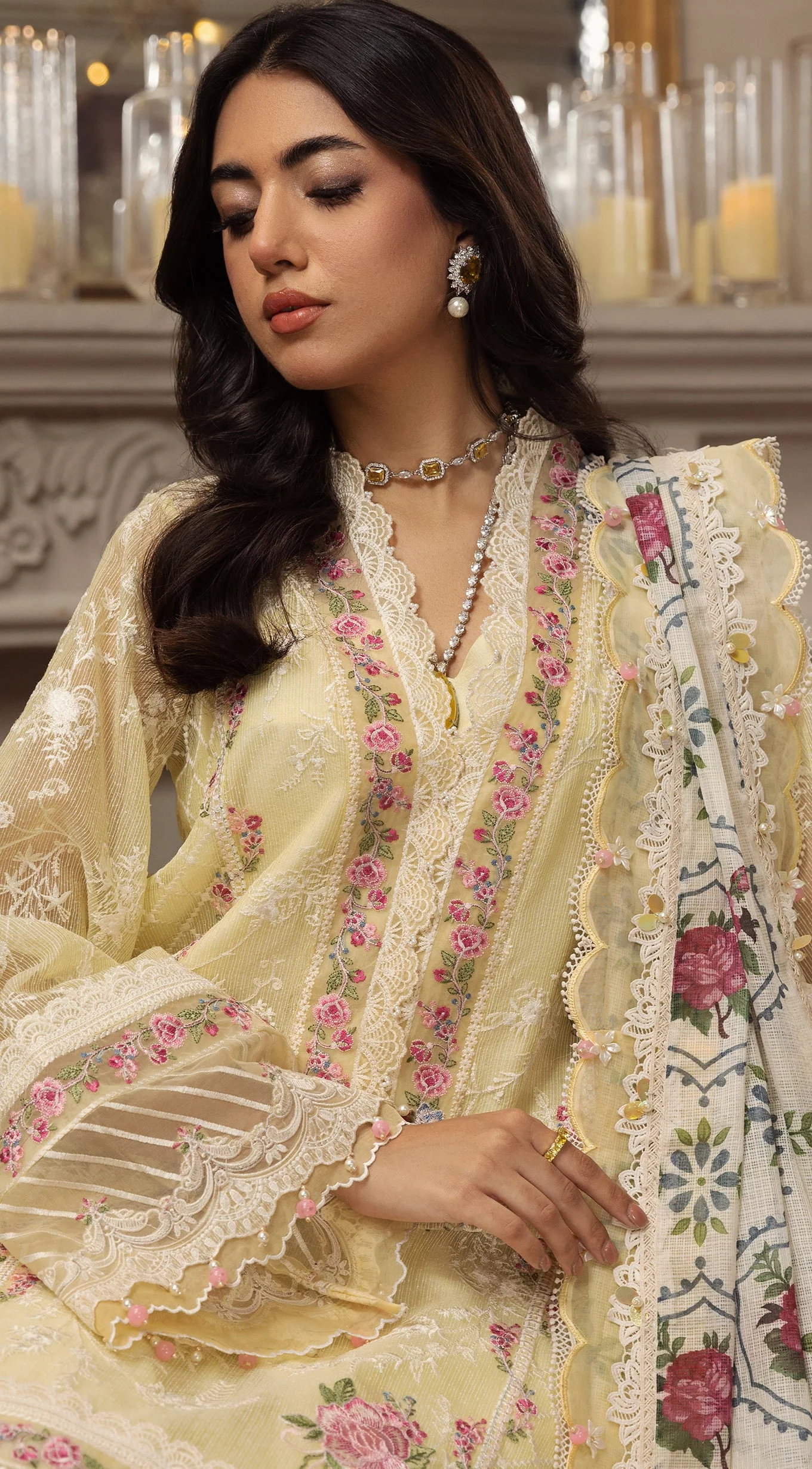 Anaya by Kiran Chaudhry Luxury Lawn Eid Collection – KIARA - Image 8