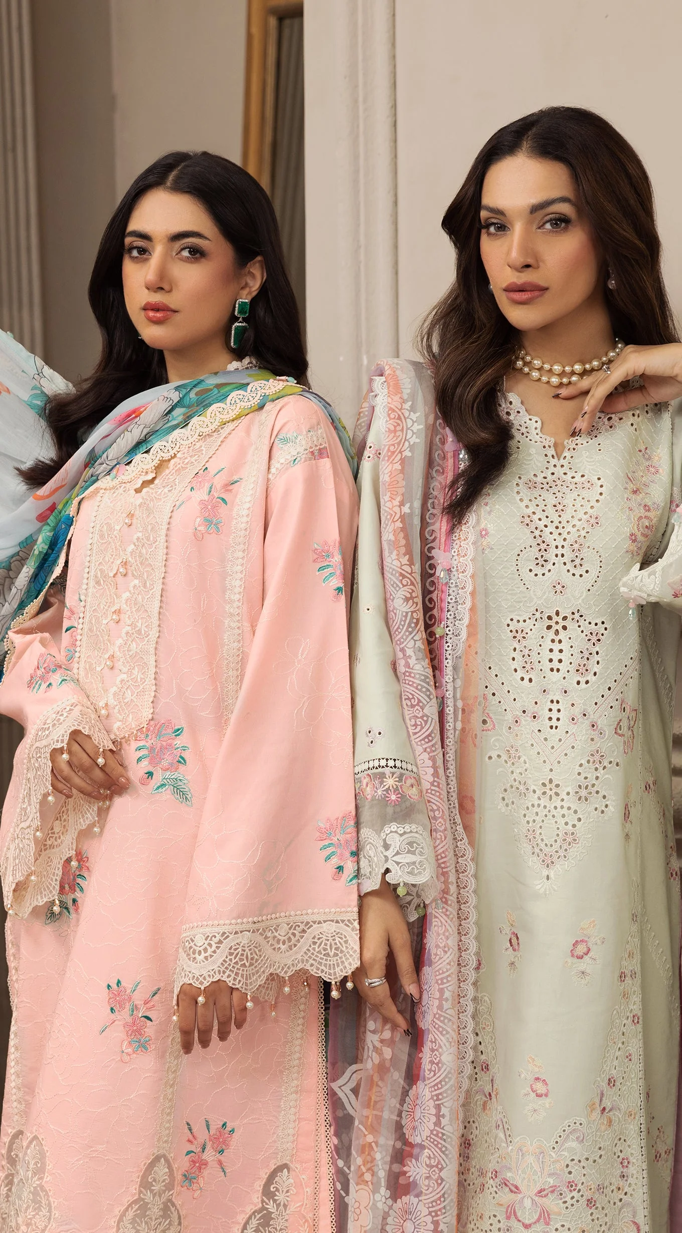 Anaya by Kiran Chaudhry Luxury Lawn Eid Collection – SEHAM - Image 9