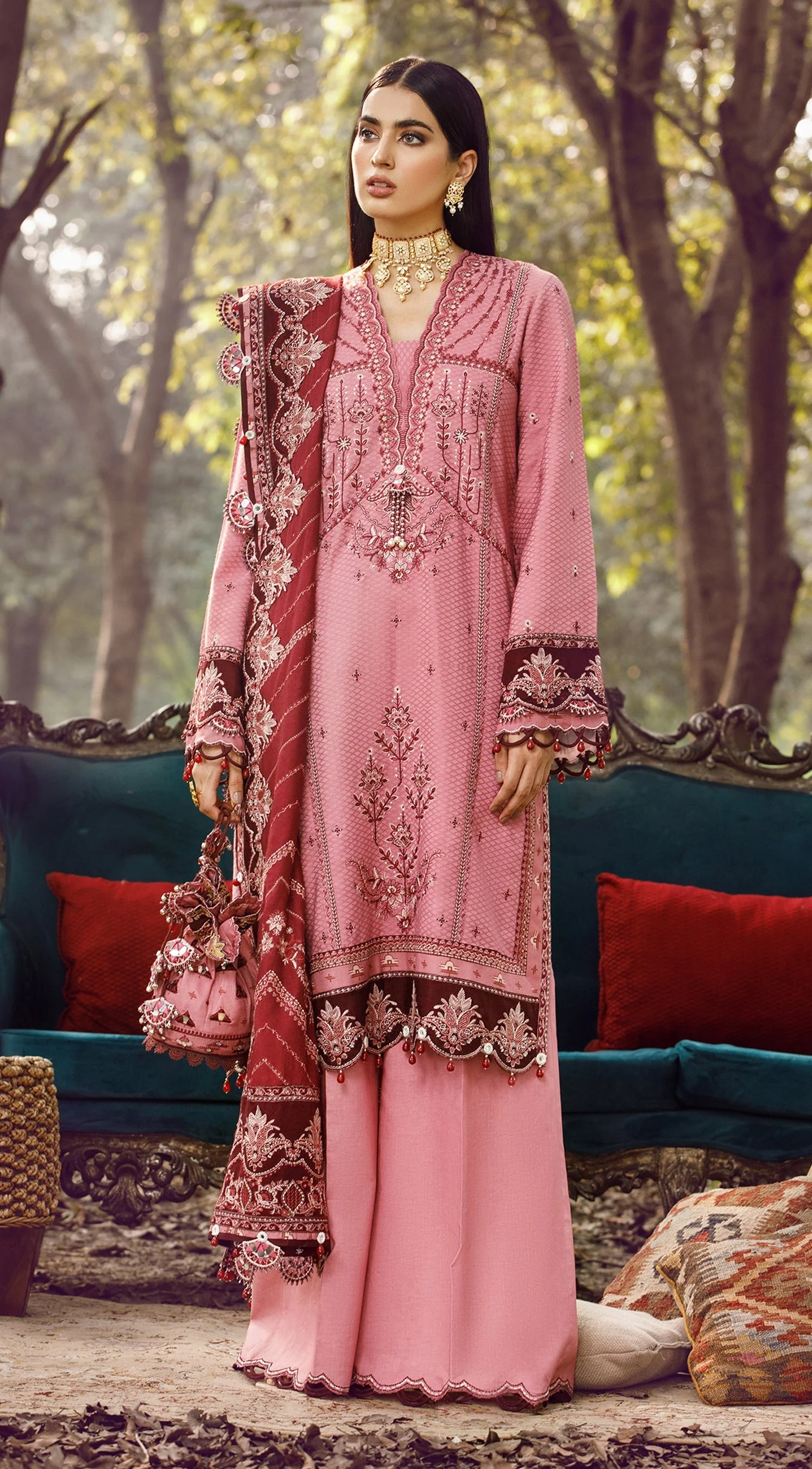 Anaya by Kiran Chaudhry · Ankara Winter Linen Collection – AMAL - Image 5