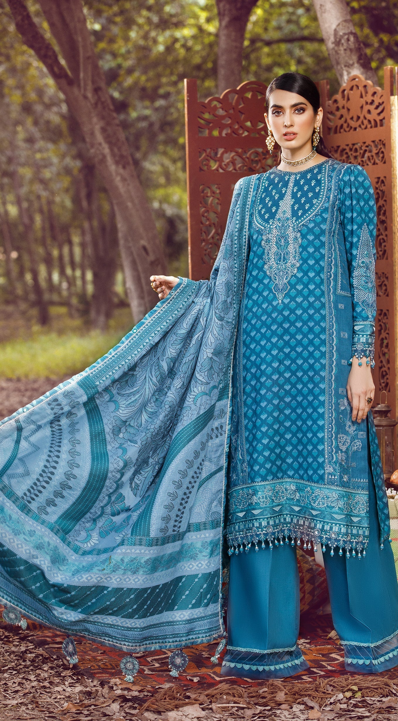 Anaya by Kiran Chaudhry · Ankara Winter Linen Collection – FARAH - Image 3