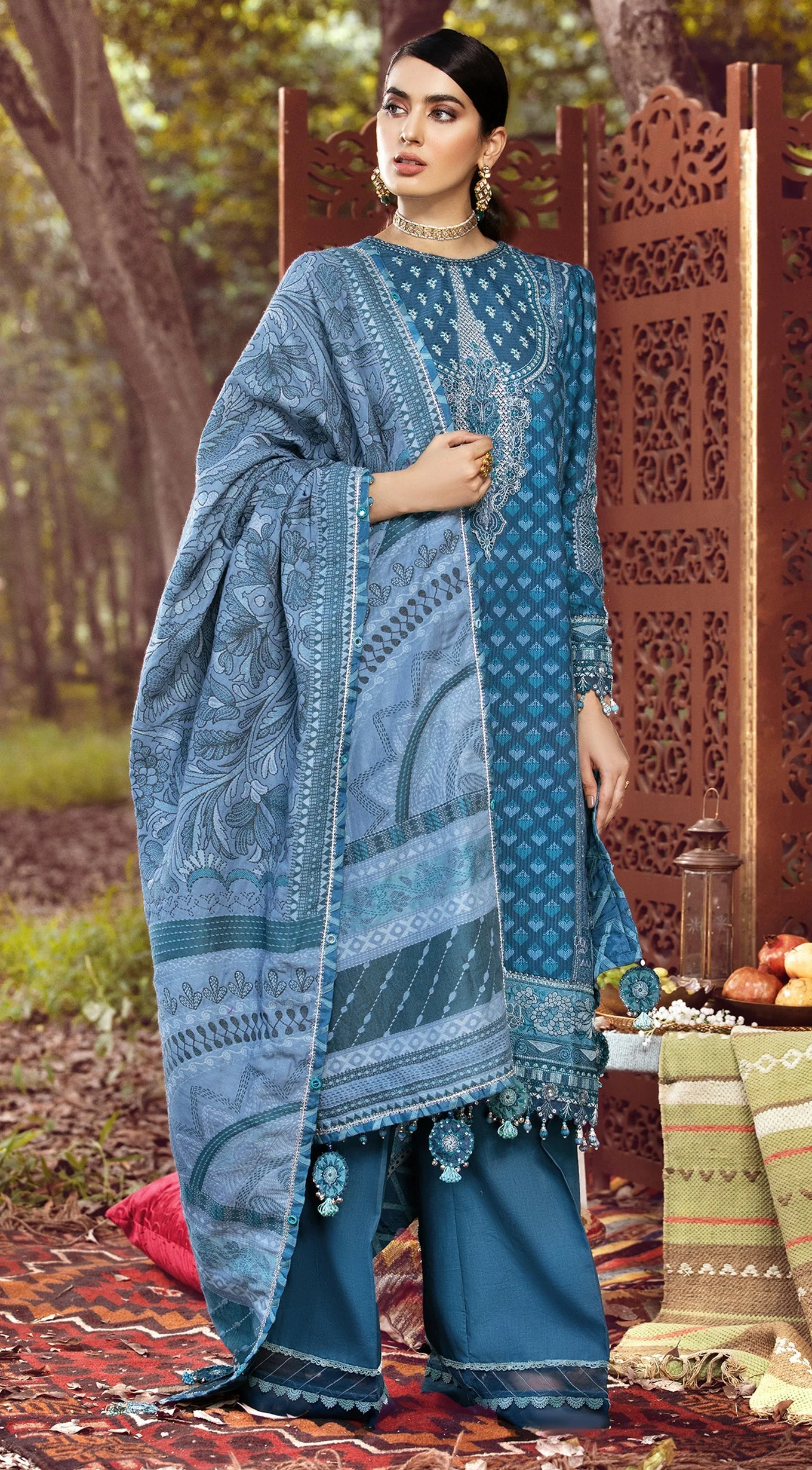 Anaya by Kiran Chaudhry · Ankara Winter Linen Collection – FARAH - Image 8