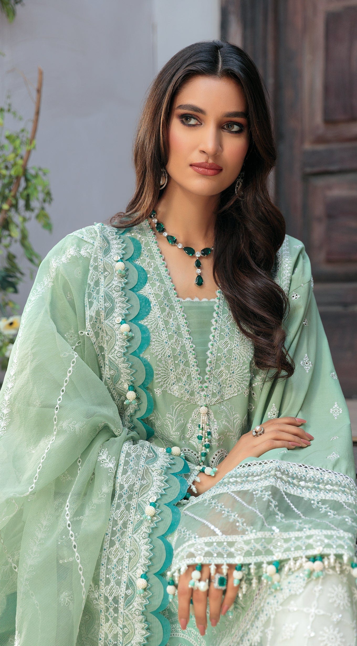 Anaya by Kiran Chaudhry Chikankari Lawn Collection 2022 – SAHEEFA - Image 11