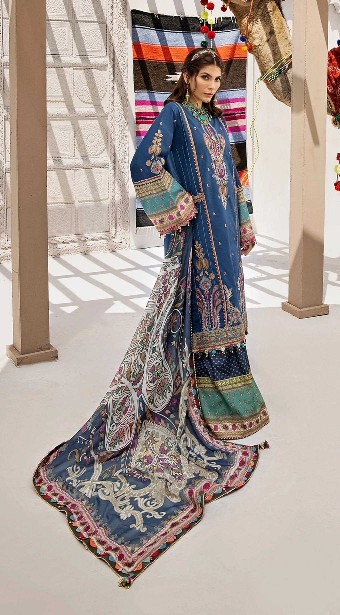 Anaya by Kiran Chaudhry · Eid Edit Luxury Festive Lawn Collection '21  – Nyla - Image 7