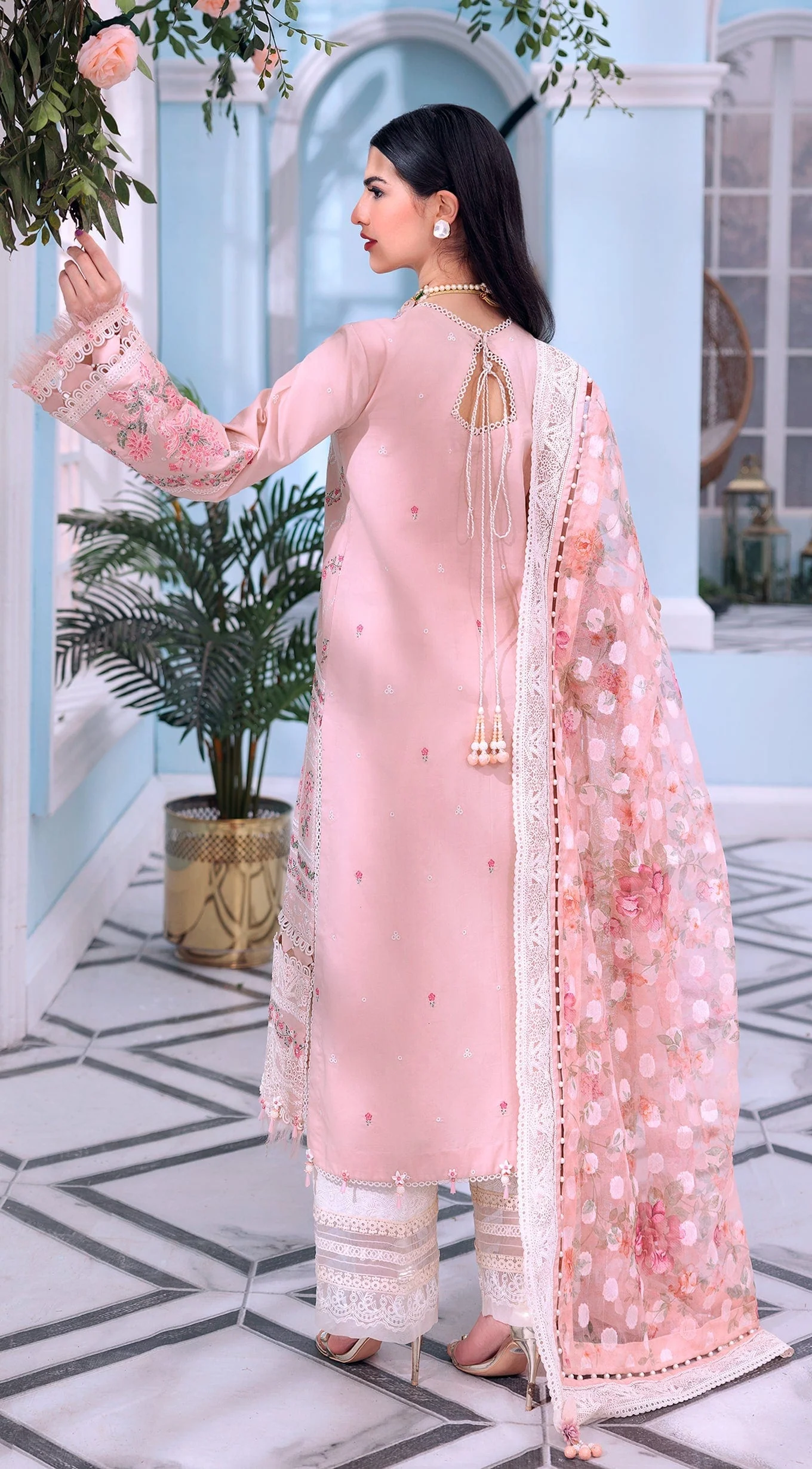 Anaya by Kiran Chaudhry · Luxury Festive Afsana Lawn Collection – ABEERA - Image 6