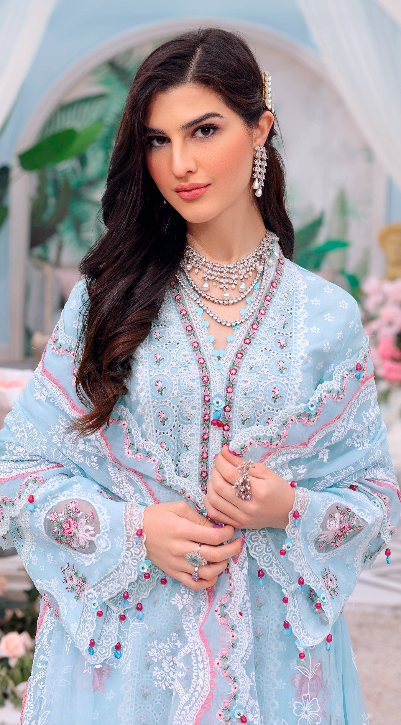 Anaya by Kiran Chaudhry · Luxury Festive Afsana Lawn Collection – MAHNOOR - Image 4