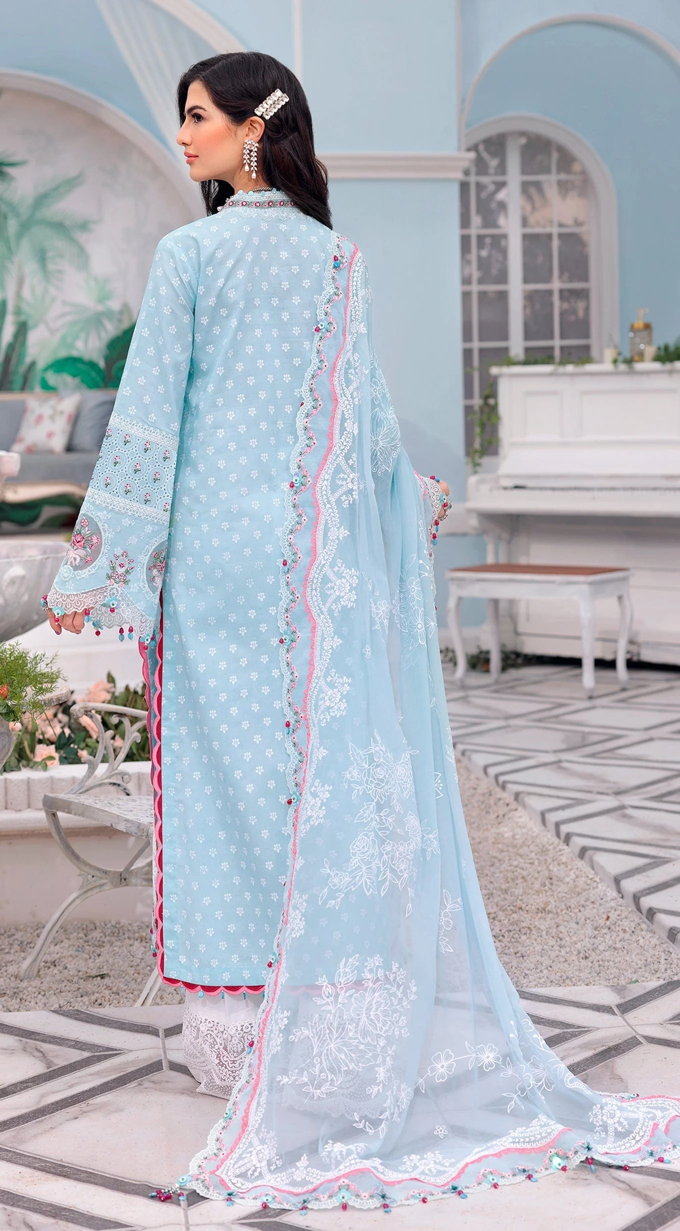 Anaya by Kiran Chaudhry · Luxury Festive Afsana Lawn Collection – MAHNOOR - Image 5