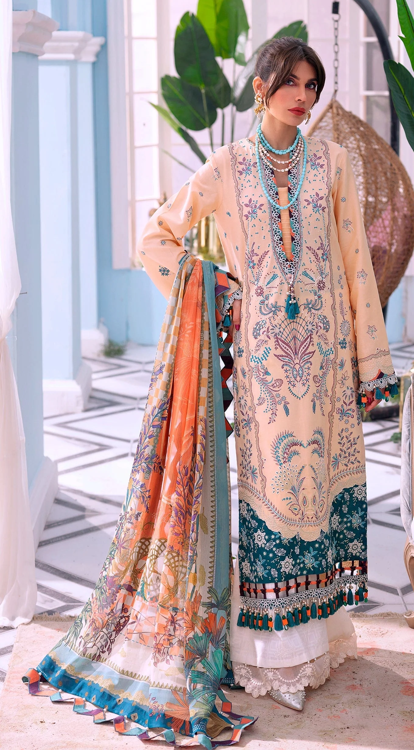 Anaya by Kiran Chaudhry · Luxury Festive Afsana Lawn Collection – NATASHA - Image 3