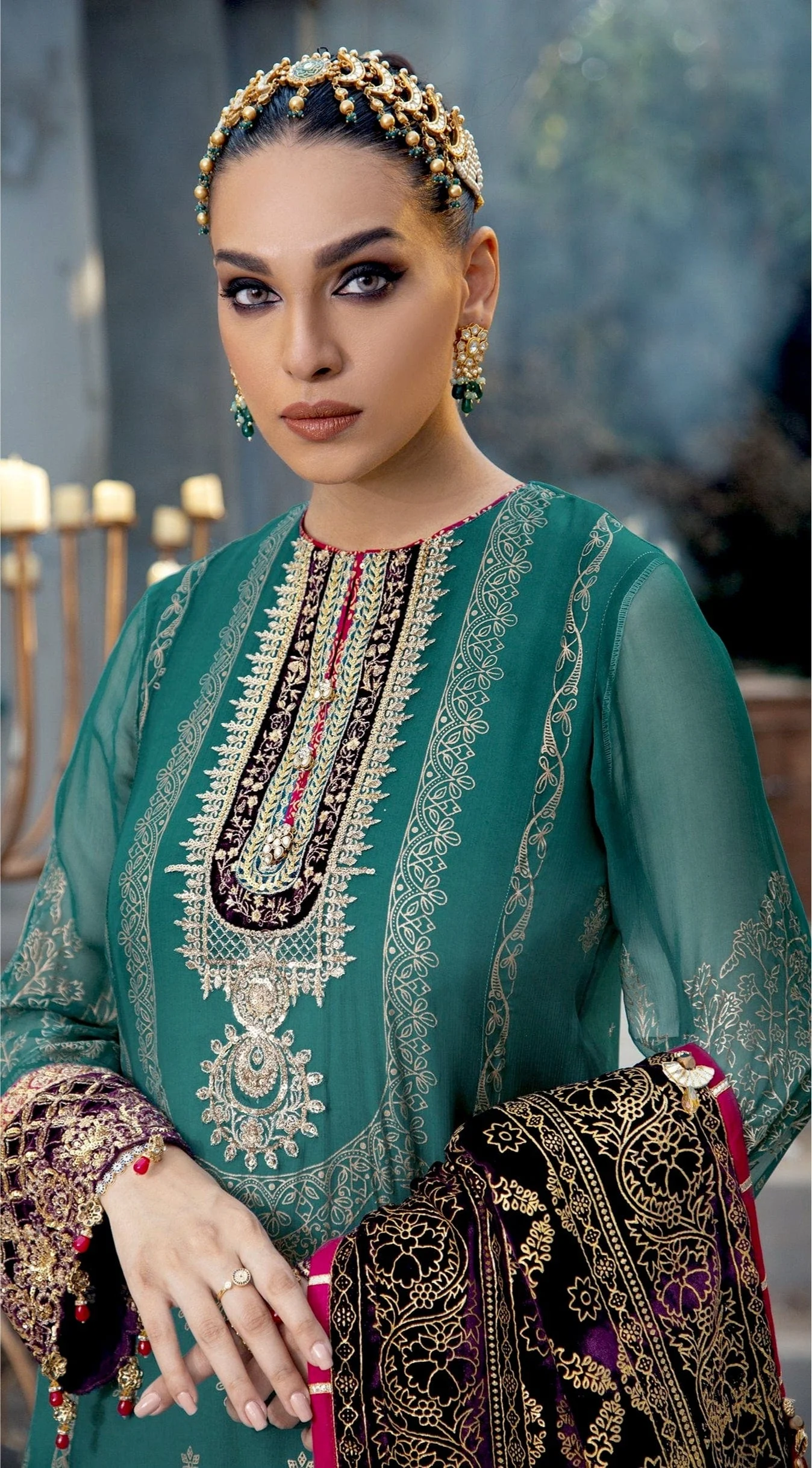 Anaya by Kiran Chaudhry · Velour De Fete Velvet Collection – ENYA - Image 5