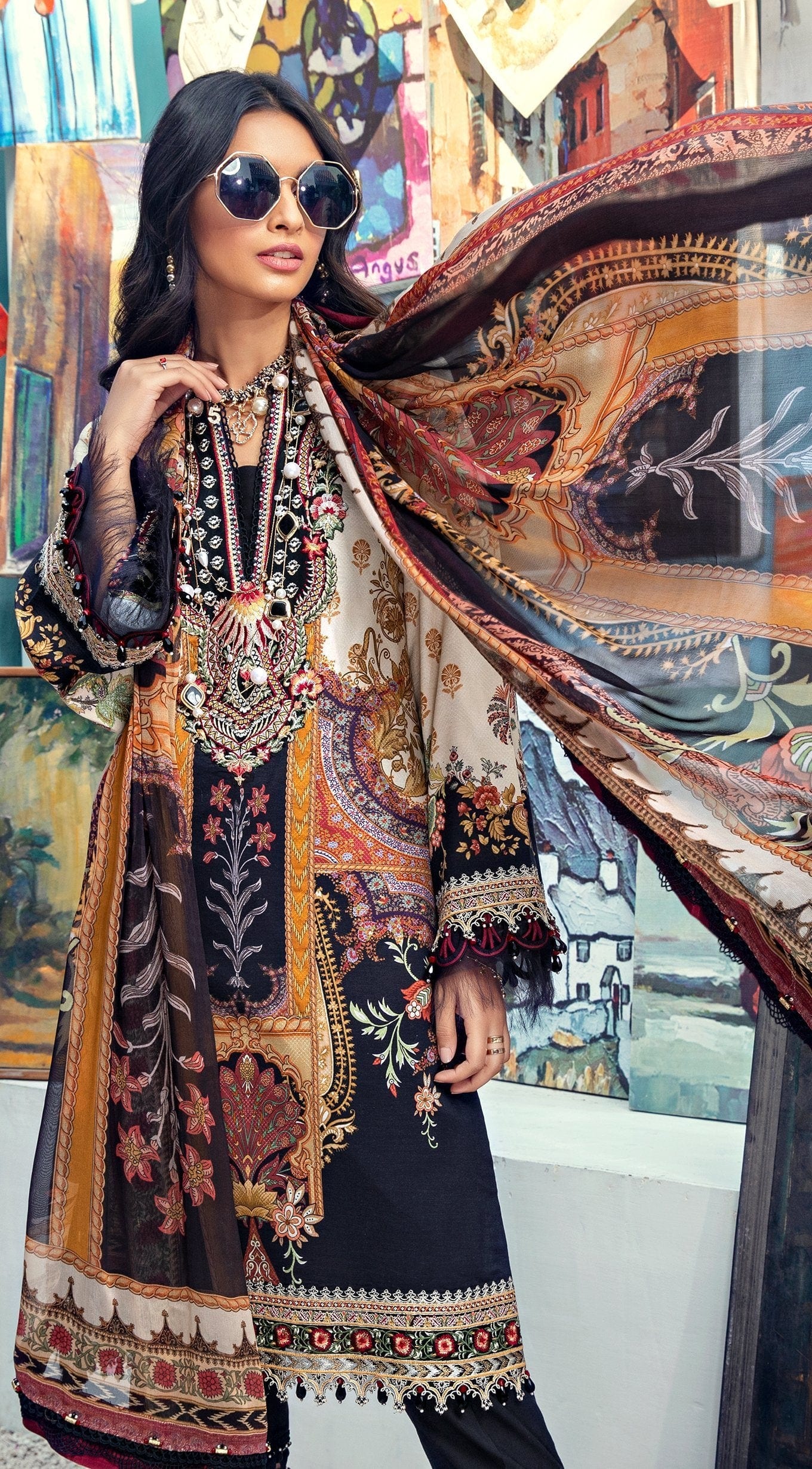 Anaya by Kiran Chaudhry · Viva Lawn Collection 2021 – ARIA - Image 4