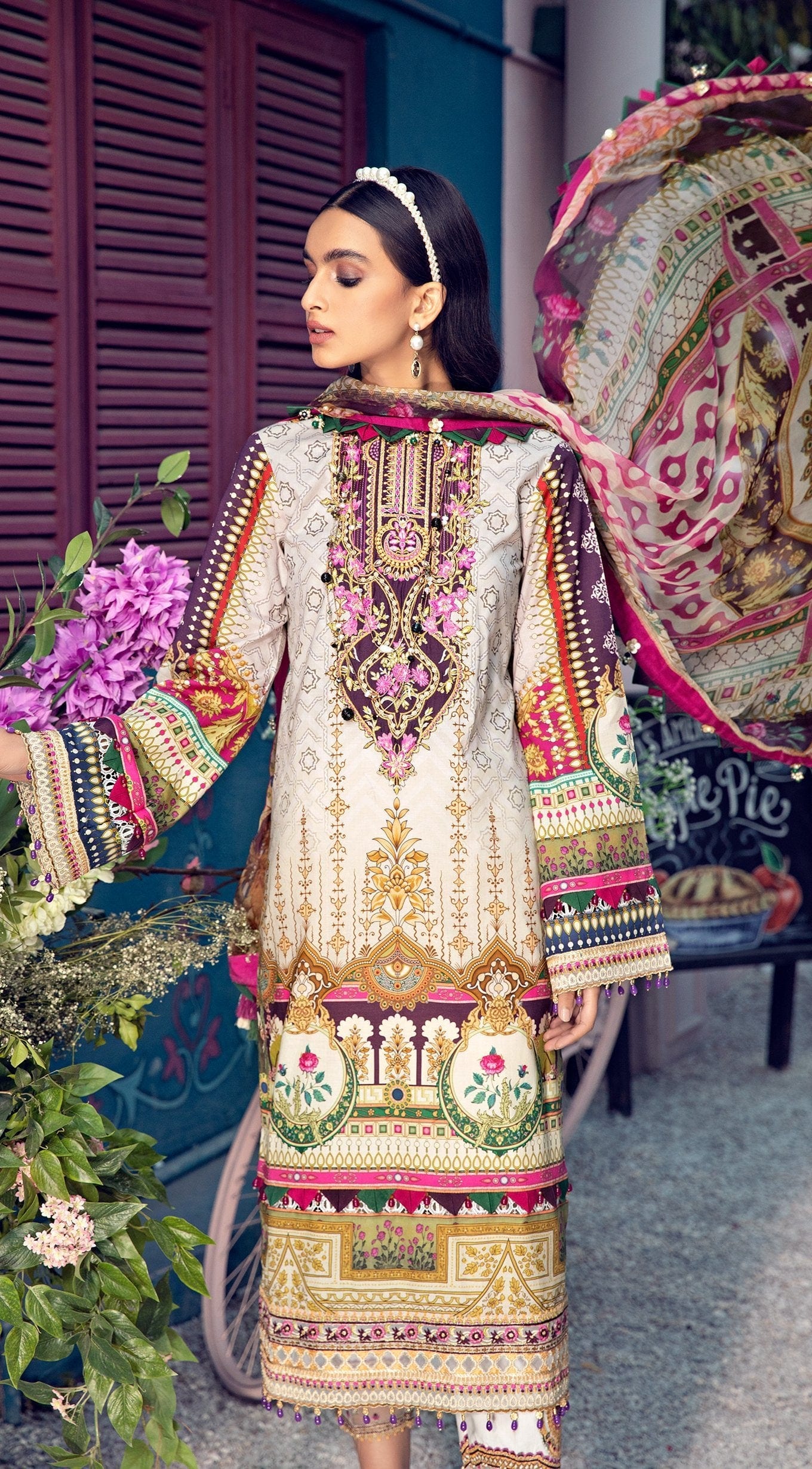 Anaya by Kiran Chaudhry · Viva Lawn Collection 2021 – DELILA - Image 5