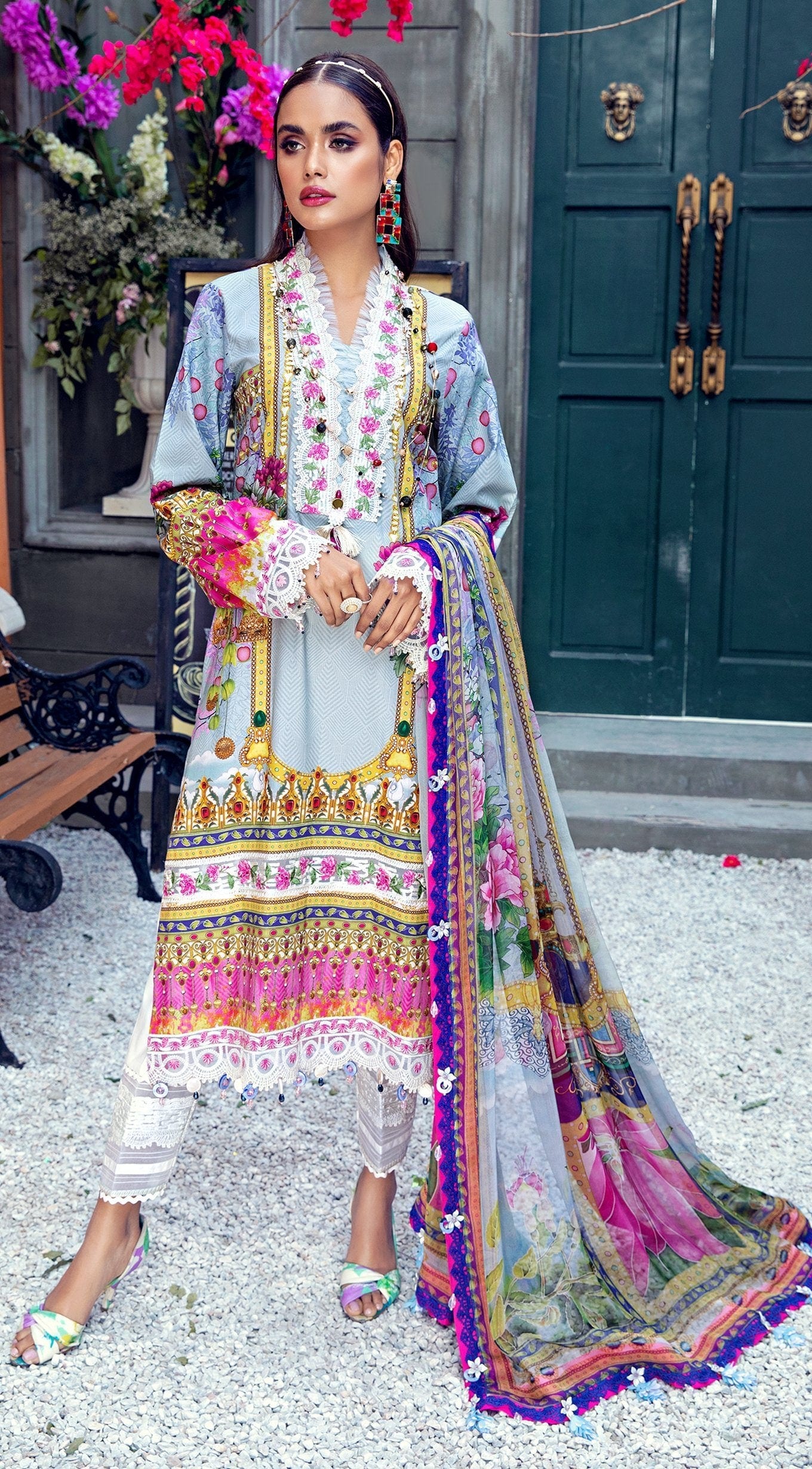 Anaya by Kiran Chaudhry · Viva Lawn Collection 2021 – DIANA - Image 2