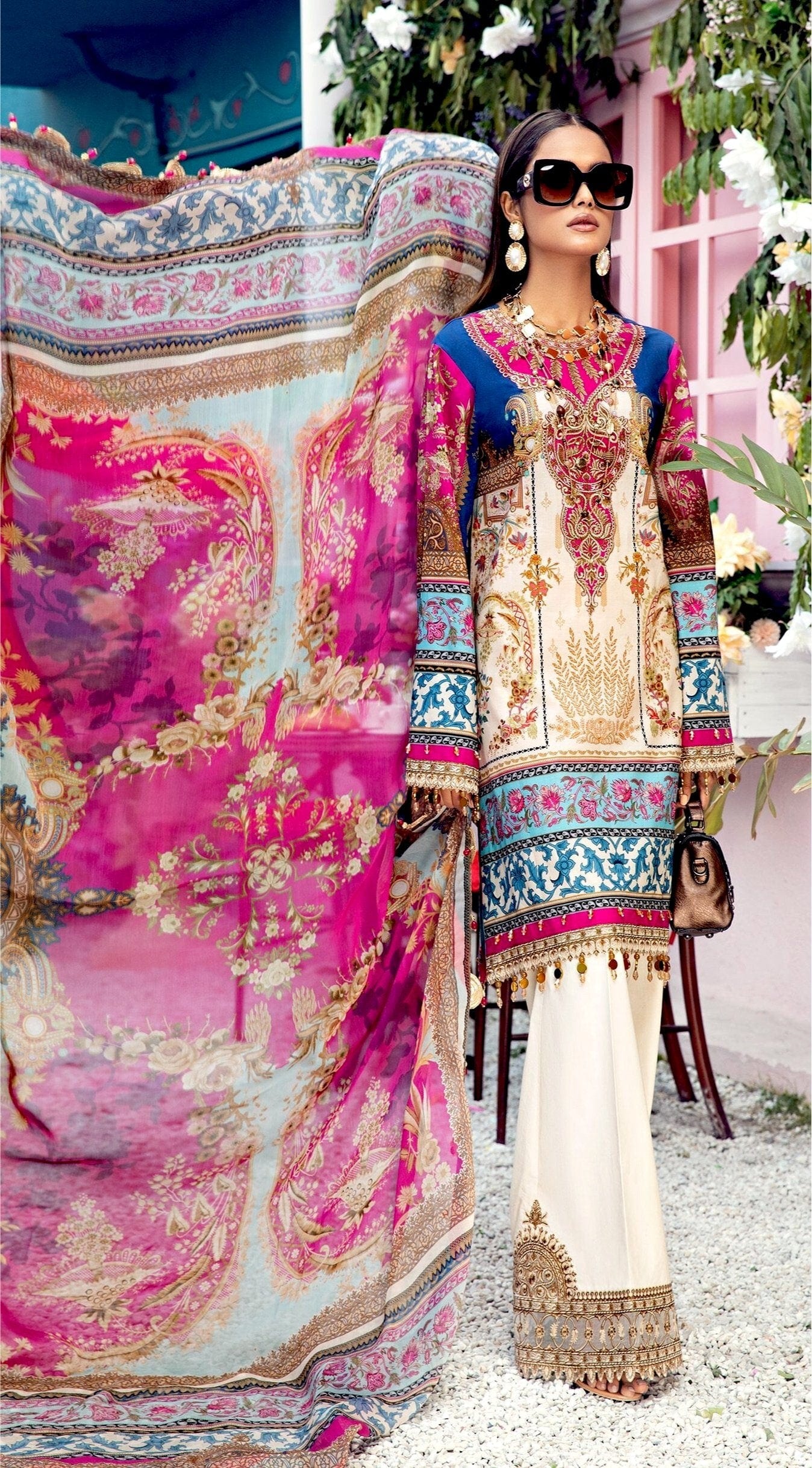 Anaya by Kiran Chaudhry · Viva Lawn Collection 2021 – LILLY - Image 2