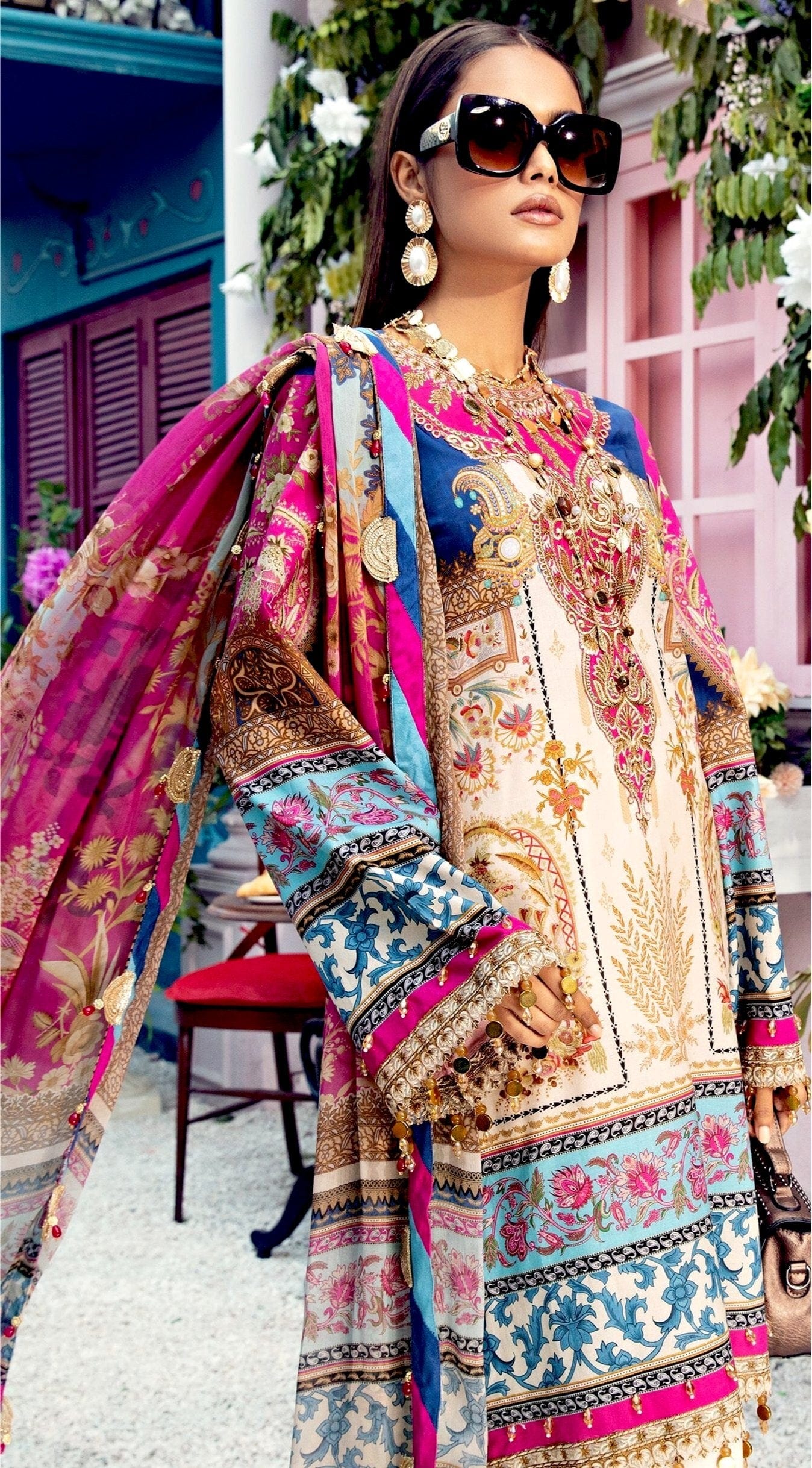 Anaya by Kiran Chaudhry · Viva Lawn Collection 2021 – LILLY - Image 5