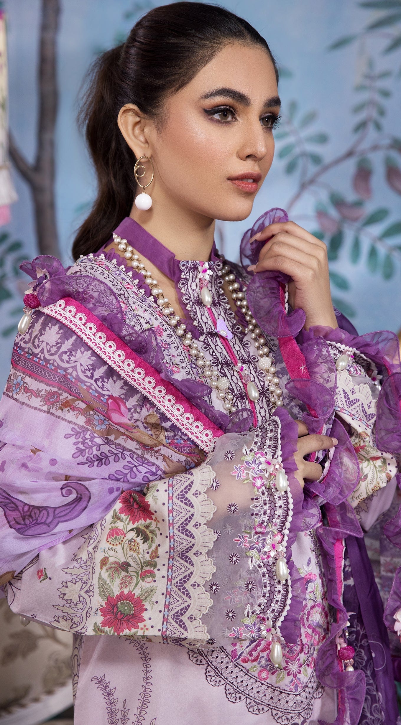 Anaya by Kiran Chaudhry · Viva Lawn Collection 2022 – ALLANA - Image 2