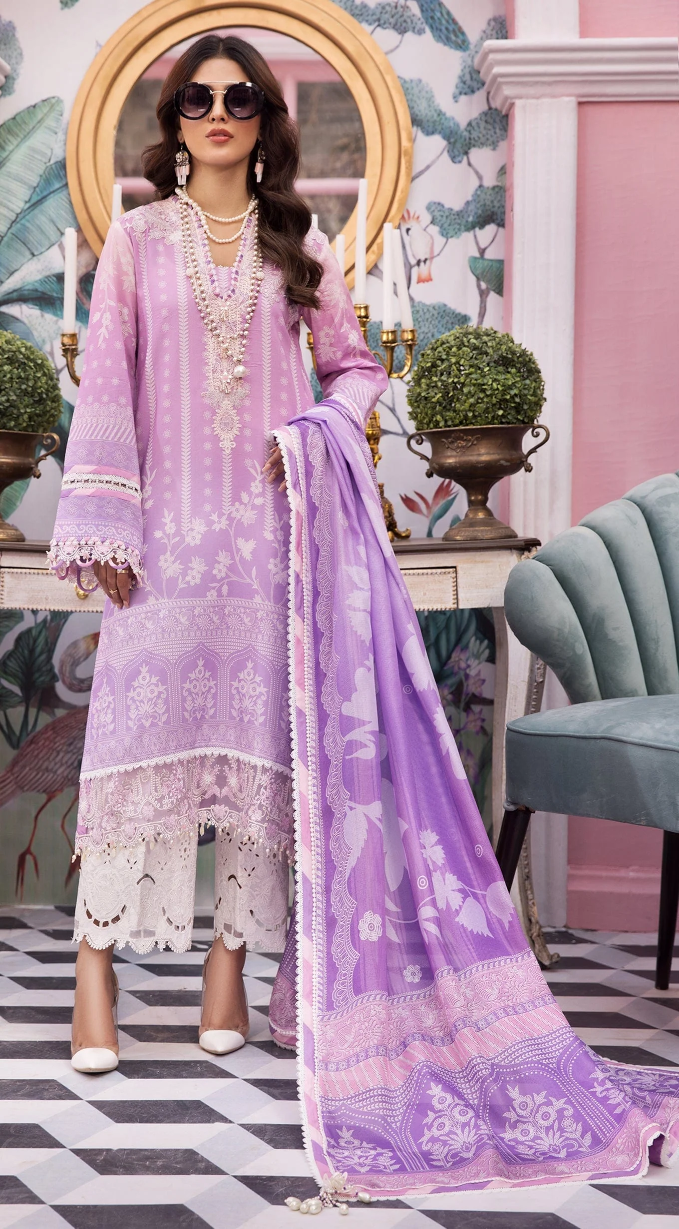 Anaya by Kiran Chaudhry · Viva Lawn Collection 2022 – CORINE - Image 10