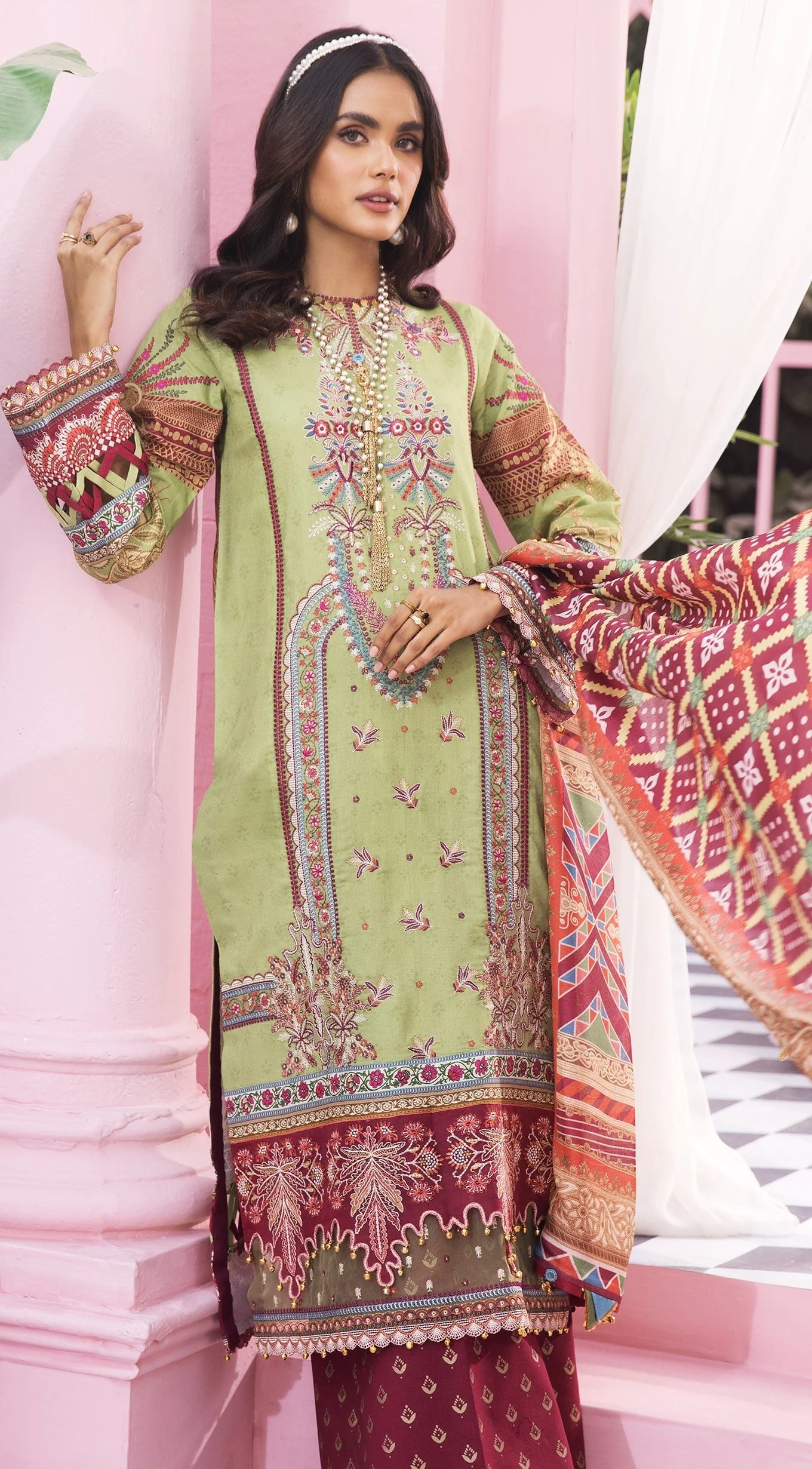 Anaya by Kiran Chaudhry · Viva Lawn Collection 2022 – MARICEL - Image 13
