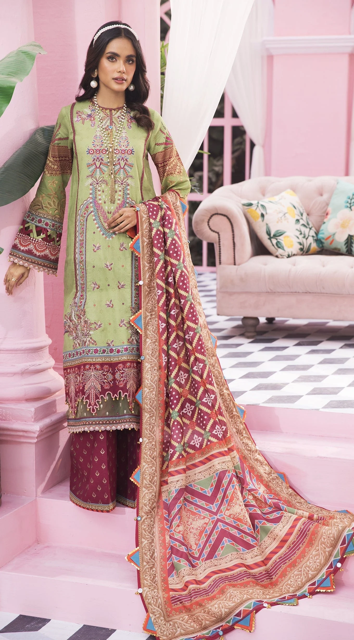 Anaya by Kiran Chaudhry · Viva Lawn Collection 2022 – MARICEL - Image 15