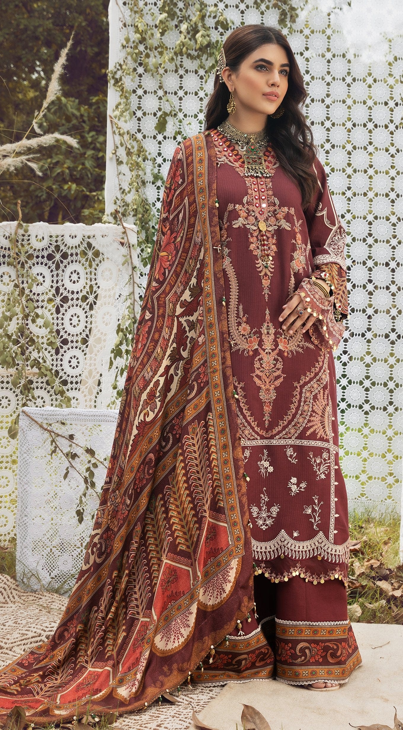 Anaya by Kiran Chaudhry · Viva Pardes Winter Collection – DELARA - Image 2