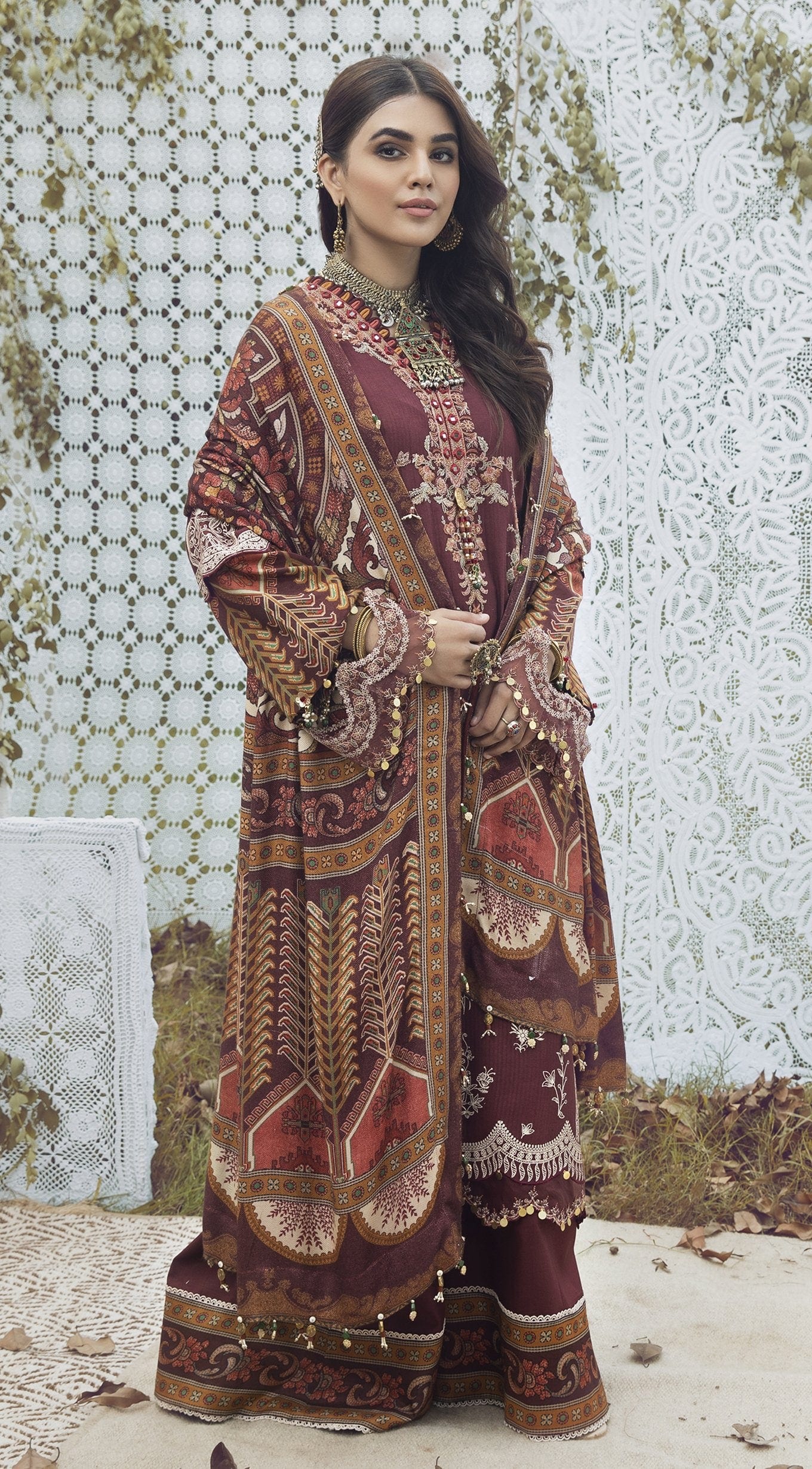 Anaya by Kiran Chaudhry · Viva Pardes Winter Collection – DELARA - Image 6