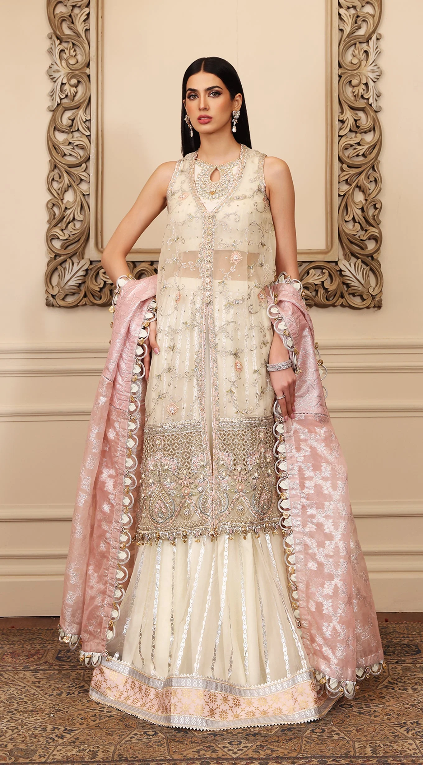 Anaya Opulence Hand Embellished Embroidered Chiffon – AMELIA - Image 7
