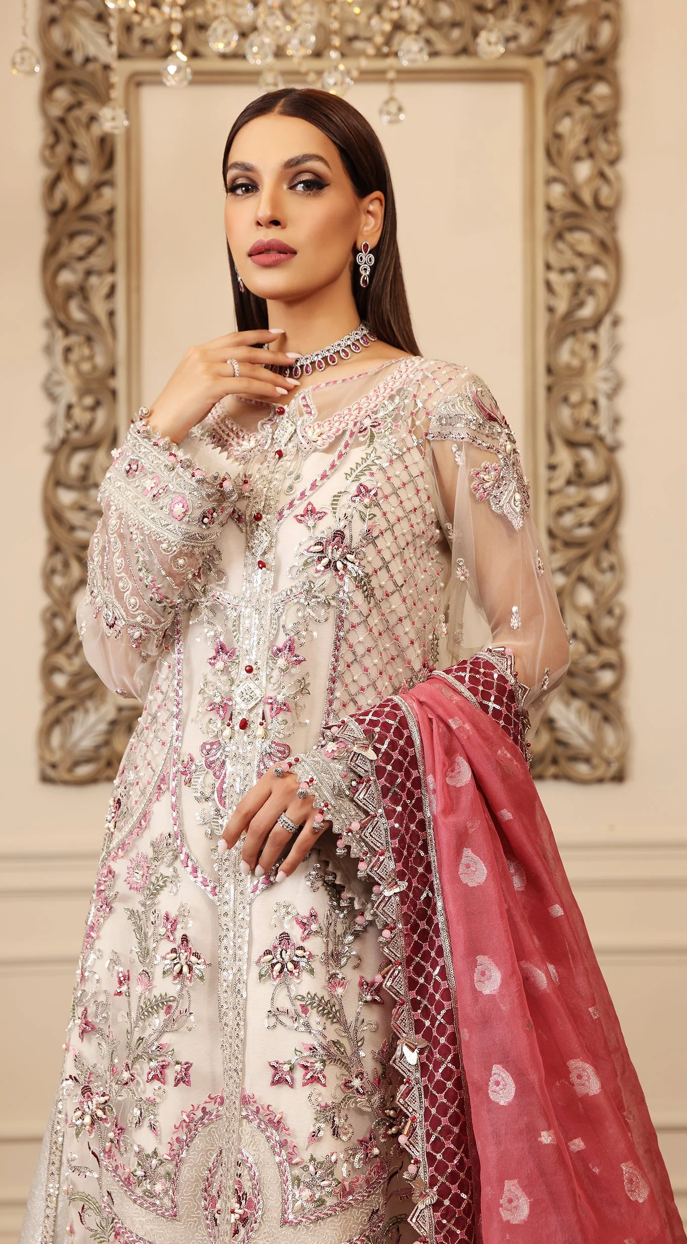 Anaya Opulence Hand Embellished Embroidered Chiffon – PRICILLA - Image 10