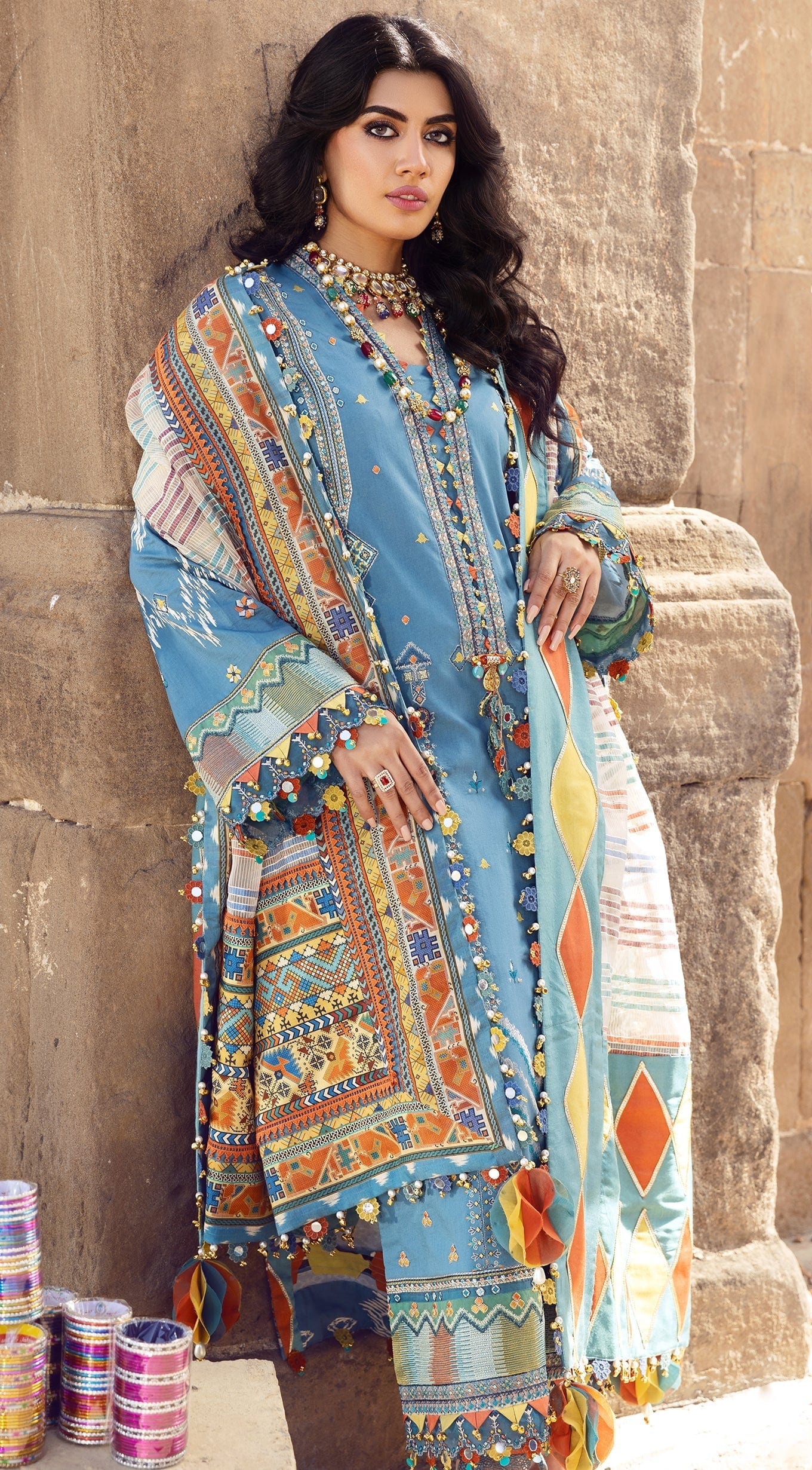 Anaya Virsa Viva Eid Lawn Collection 2022 – FARESHTEH - Image 5