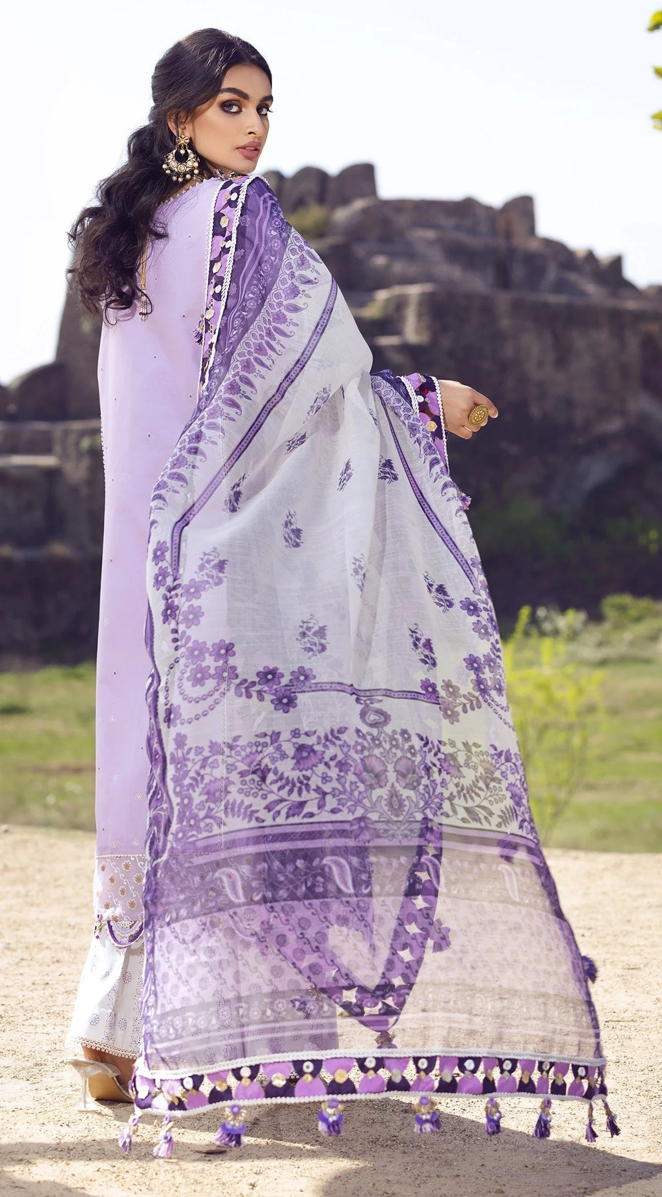 Anaya Virsa Viva Eid Lawn Collection – MAHNUM - Image 4
