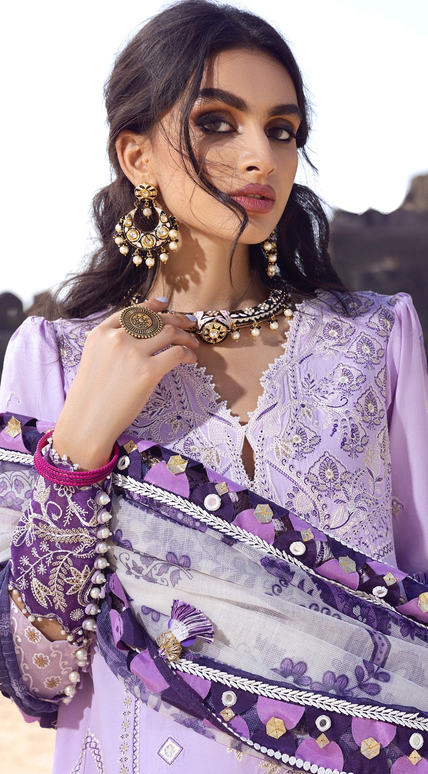 Anaya Virsa Viva Eid Lawn Collection – MAHNUM - Image 7