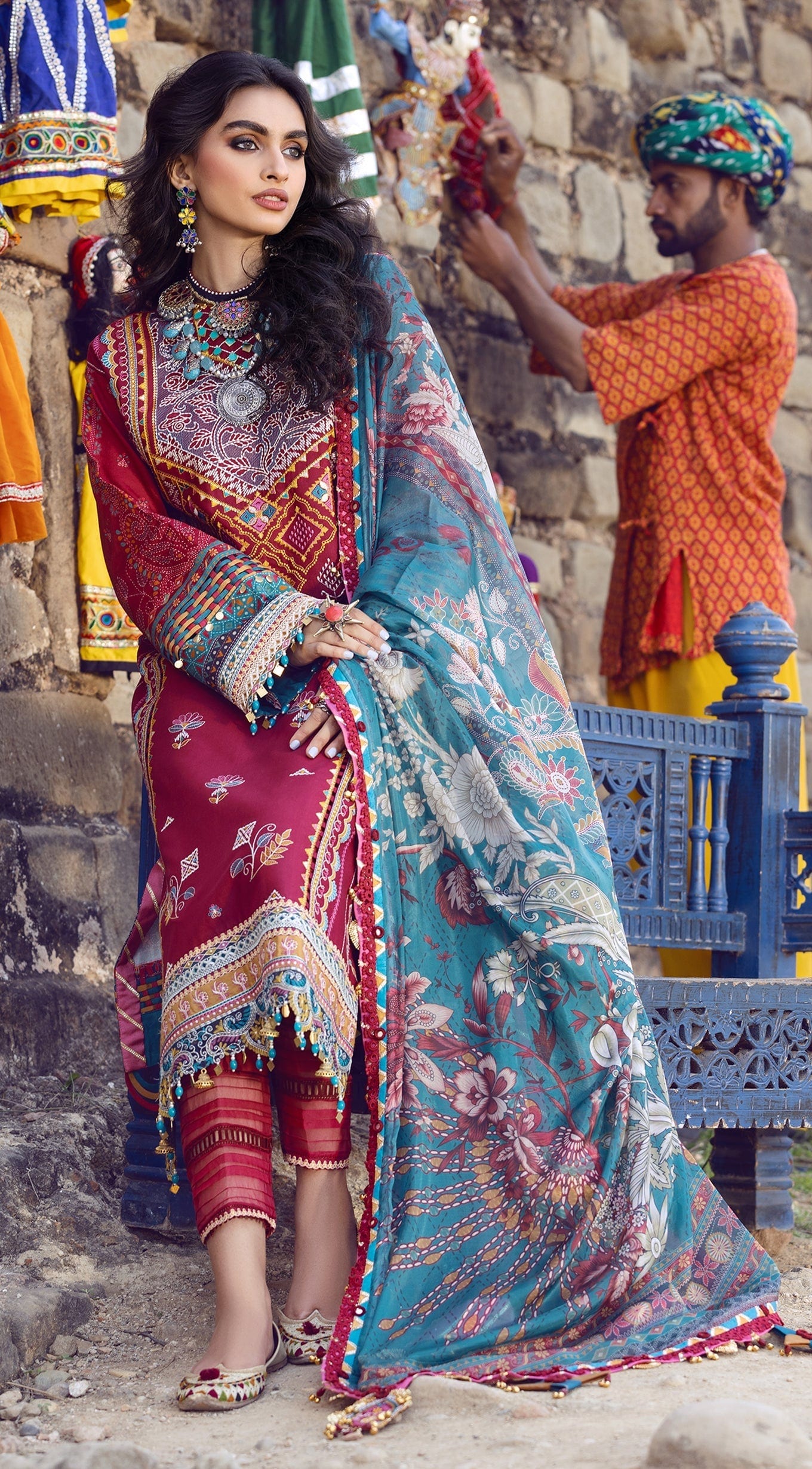 Anaya Virsa Viva Eid Lawn Collection 2022 – SABENA - Image 5