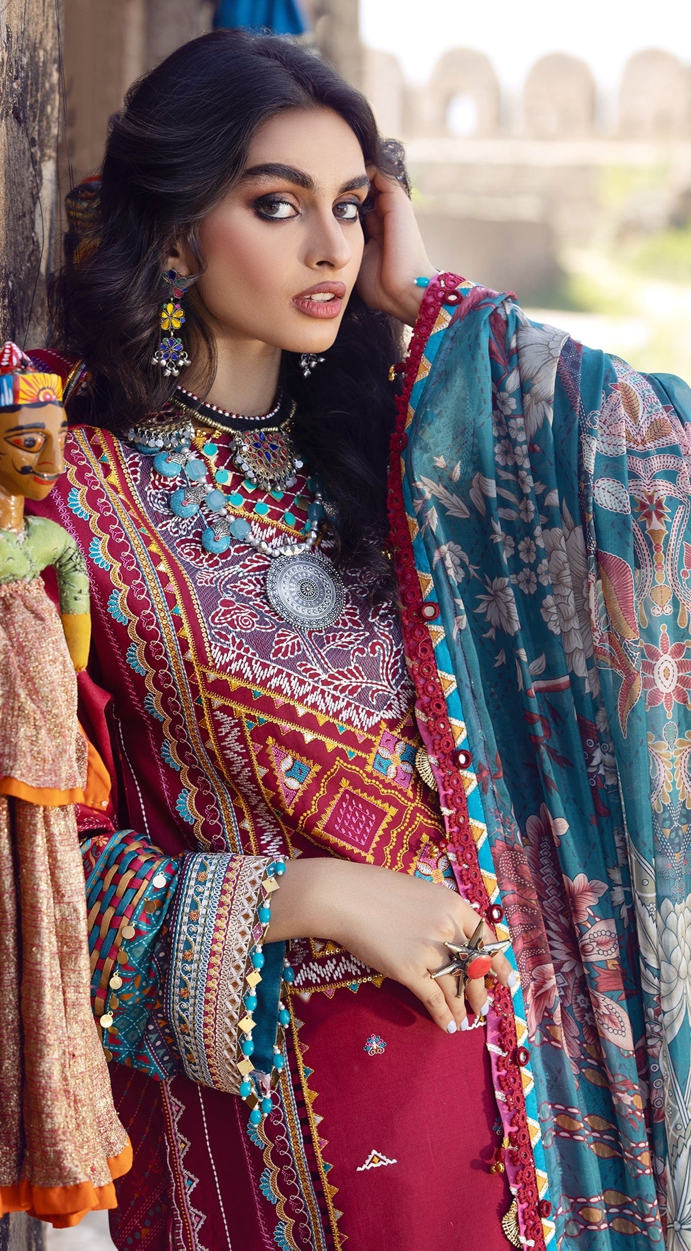 Anaya Virsa Viva Eid Lawn Collection 2022 – SABENA - Image 7